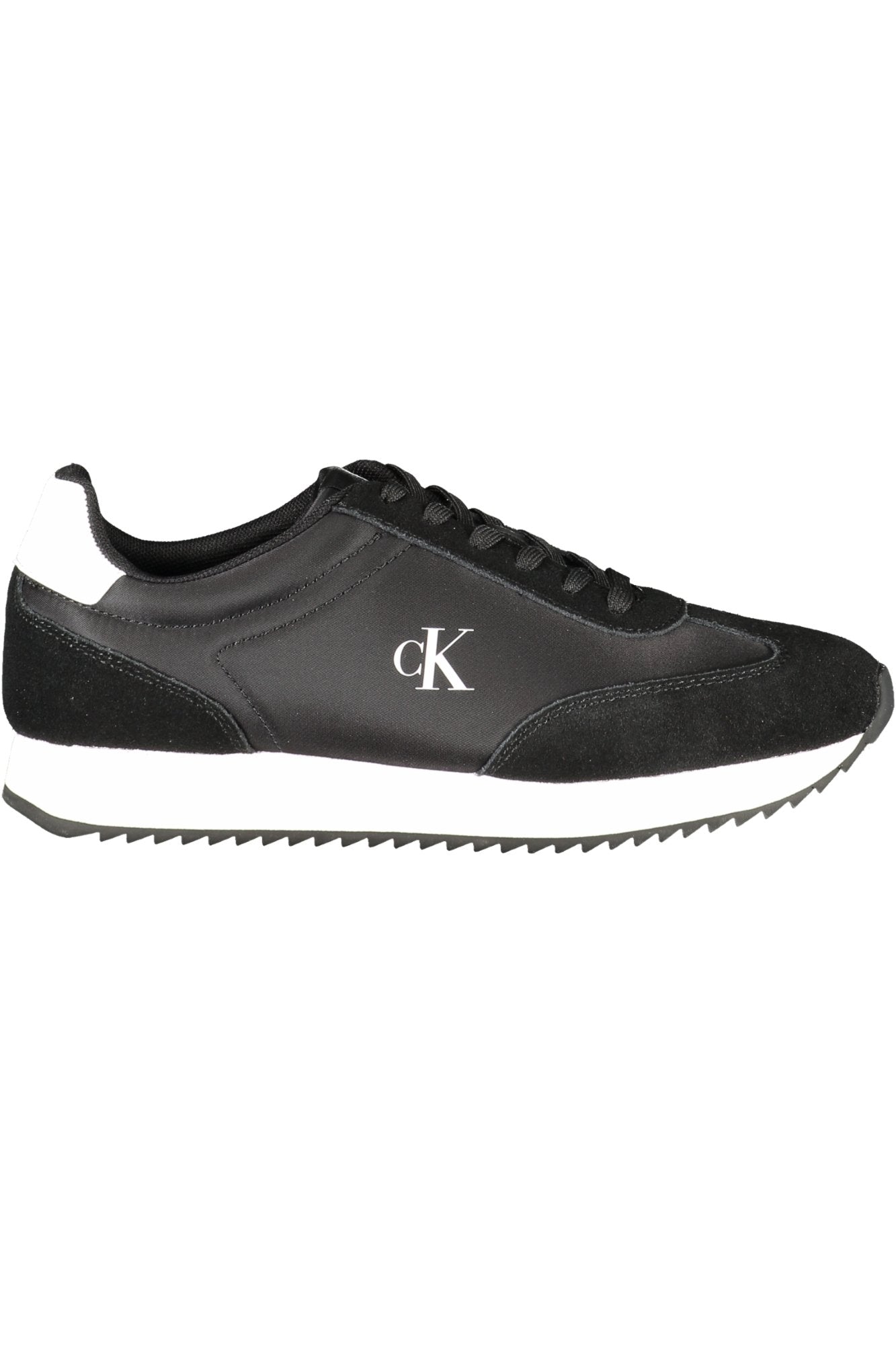CALVIN KLEIN Damen Sneaker – Sportschuh mit Schnürsenkel Schwarz