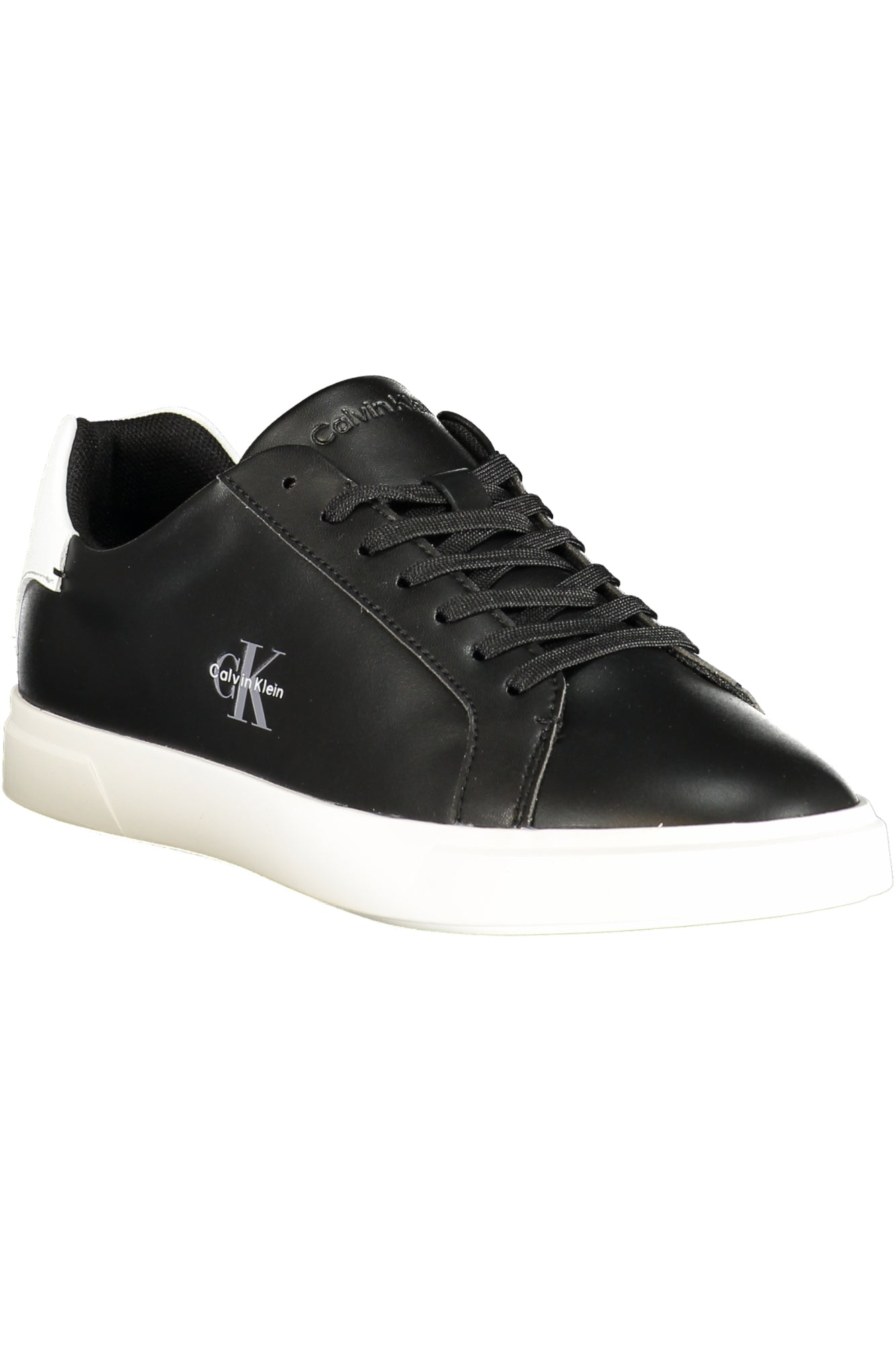 CALVIN KLEIN Damen Sneaker – Sportschuh mit Schnürsenkeln Schwarz