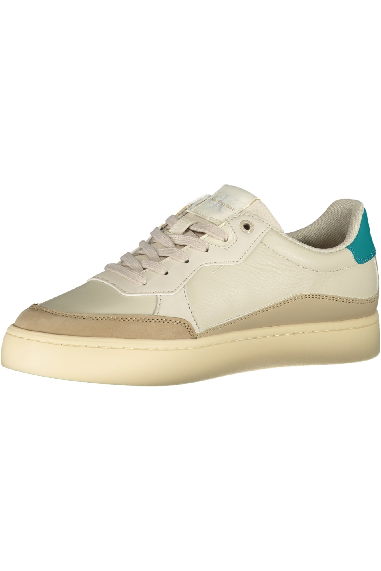 CALVIN KLEIN Herren Sneaker – Sportschuh mit Schnürsenkern Beige