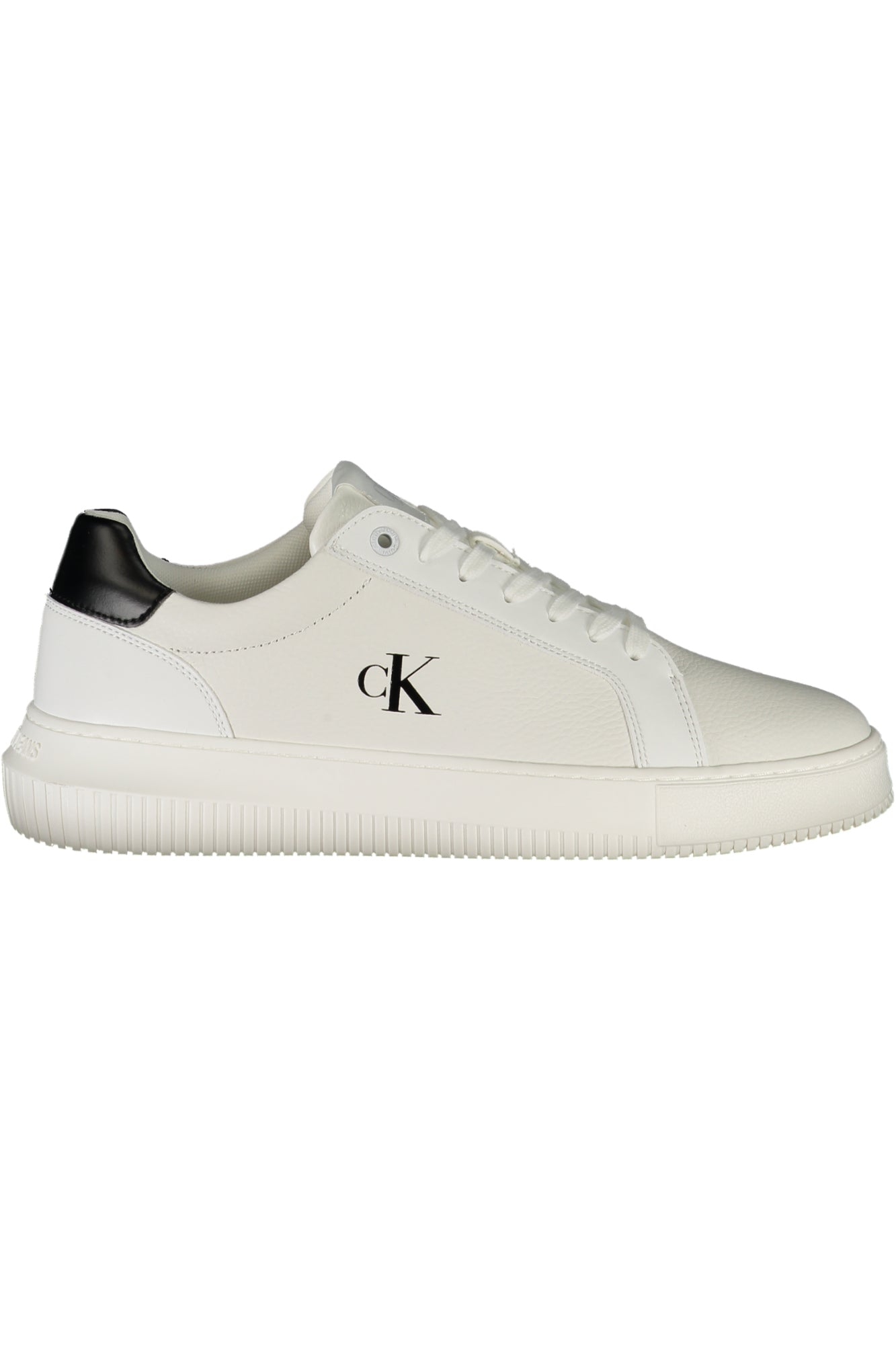 CALVIN KLEIN Herren Sneaker Grau – Sportschuhe mit Schnürsenkeln für Frühjahr/Sommer Weiß