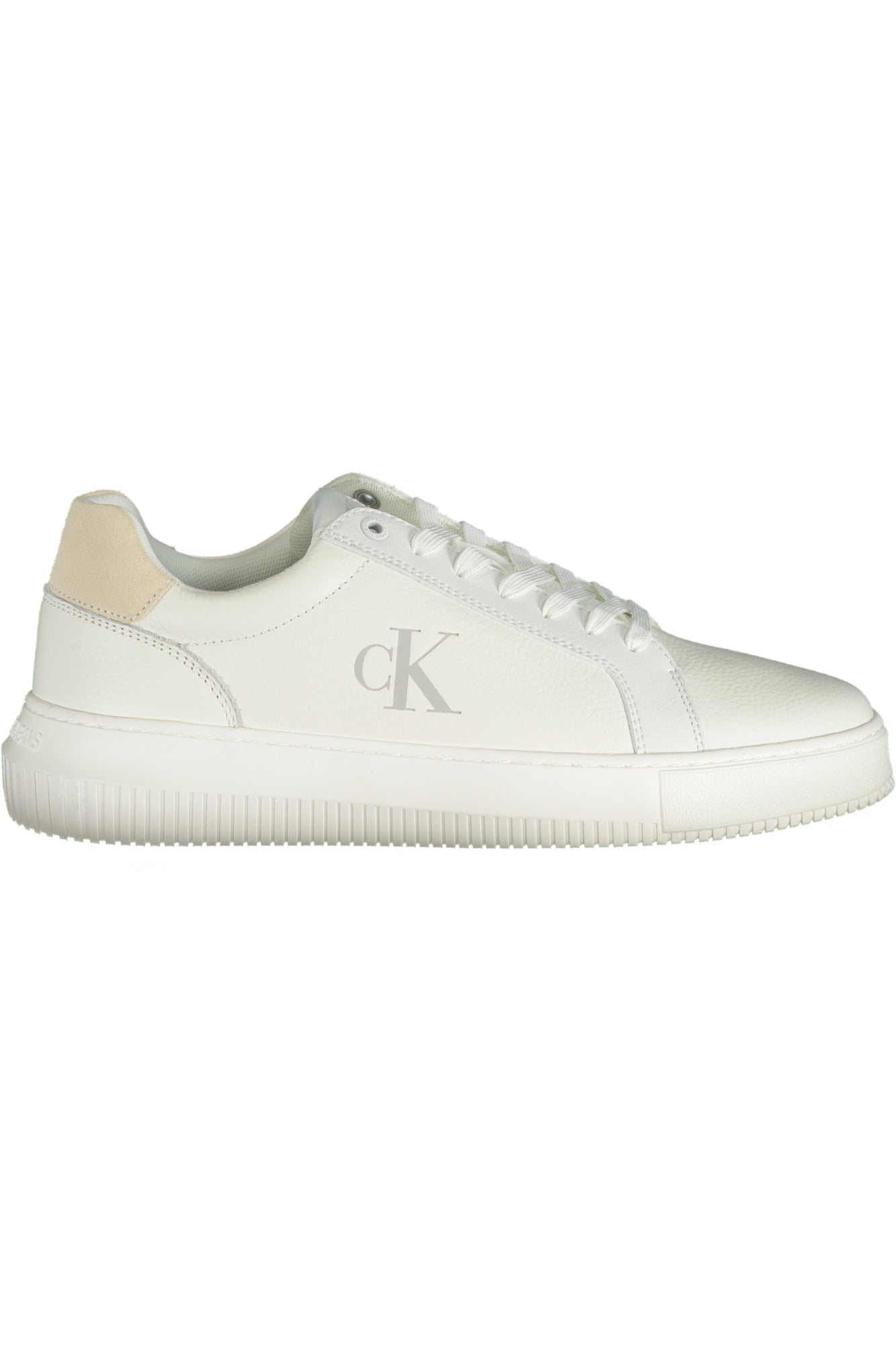 CALVIN KLEIN Herren Sneaker – Sportschuh mit Schnürsenkel Weiß