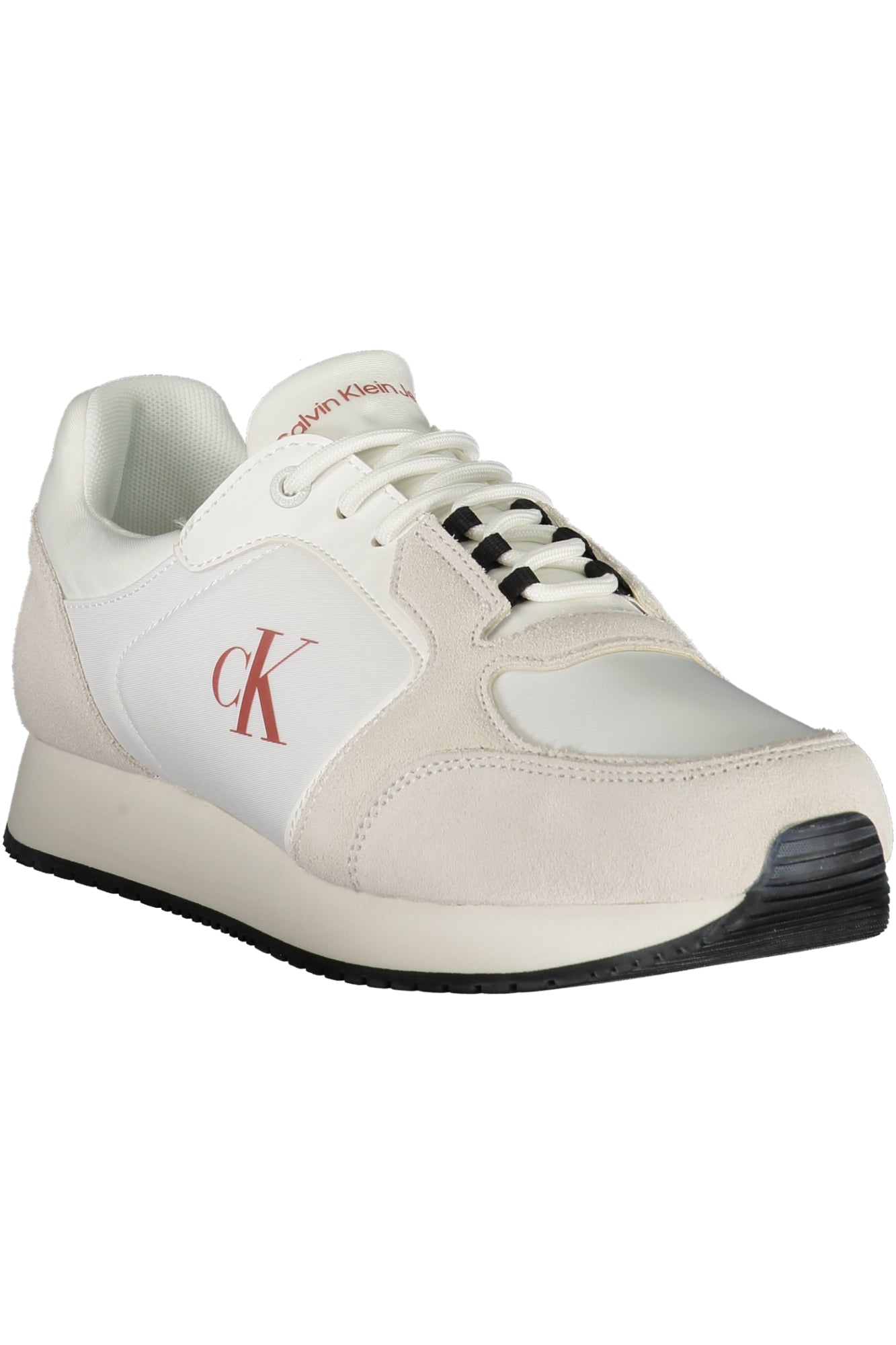 CALVIN KLEIN Herren Sneaker – Sportschuh mit Schnürsenkel Weiß