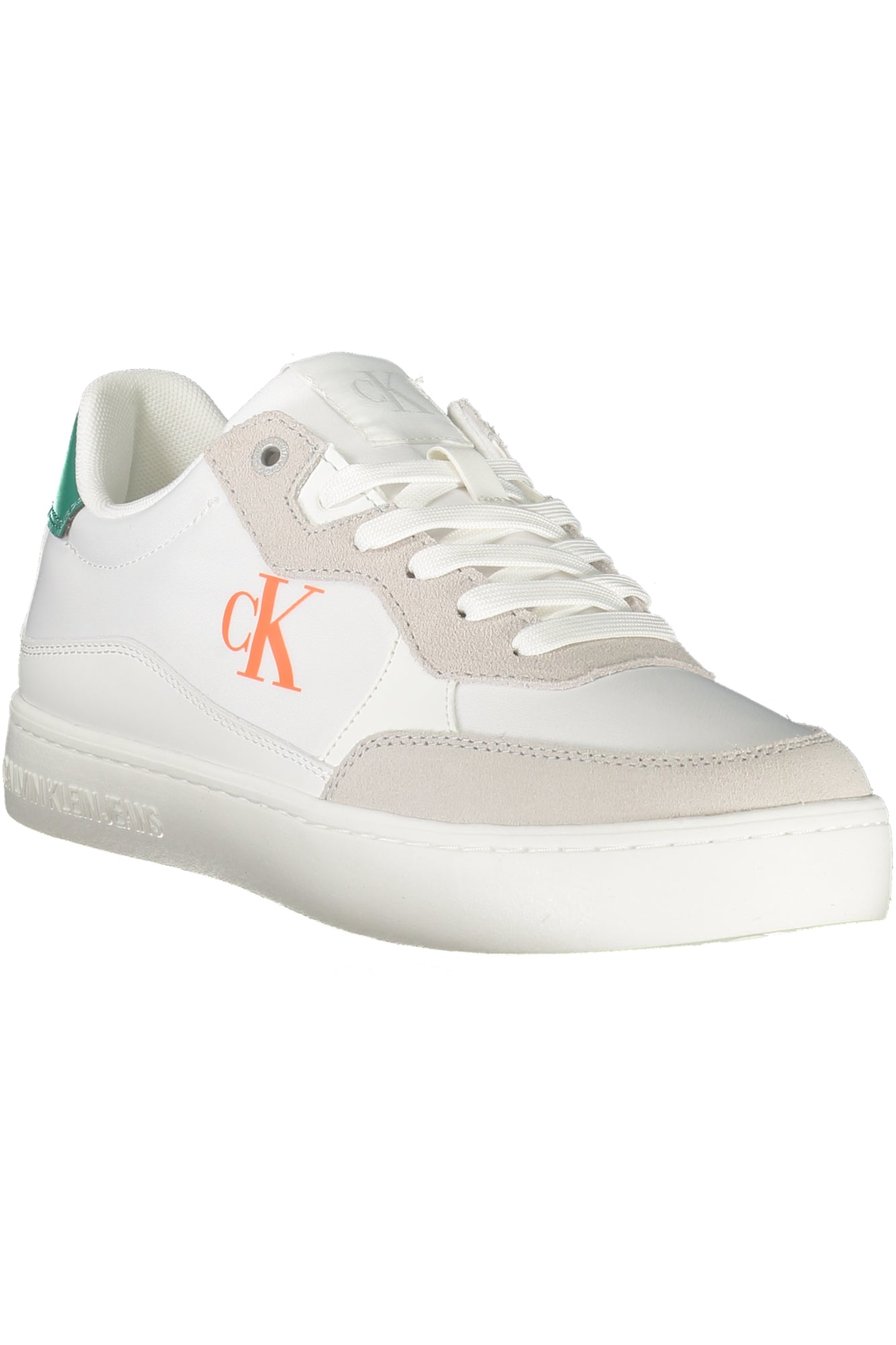 Calvin Klein Sneaker Herren – Weiße Sportschuhe mit Logo-Details für Herbst/Winter Weiß
