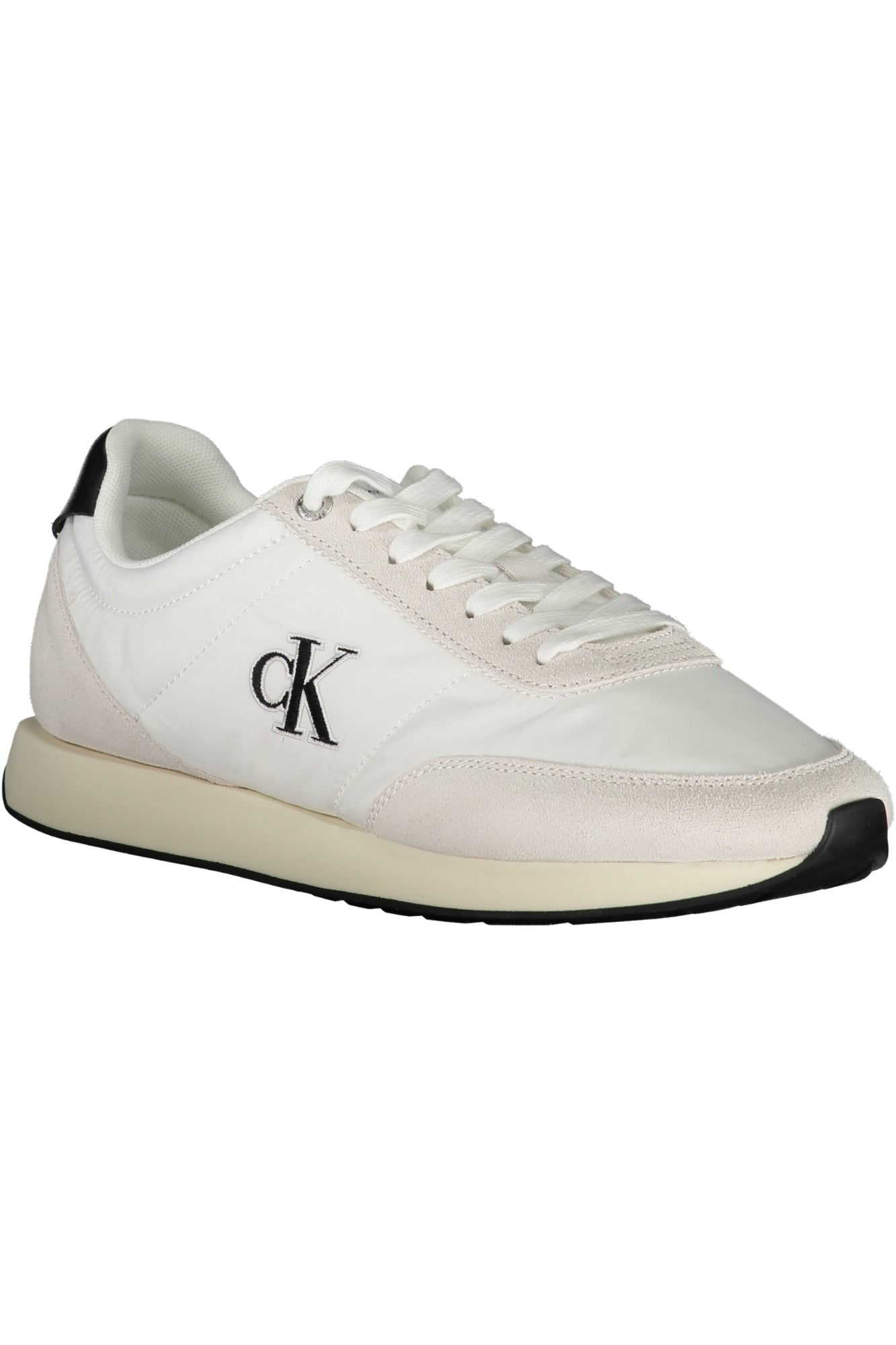 CALVIN KLEIN Herren Sneaker – Sportschuh mit Schnürsenkel Weiß