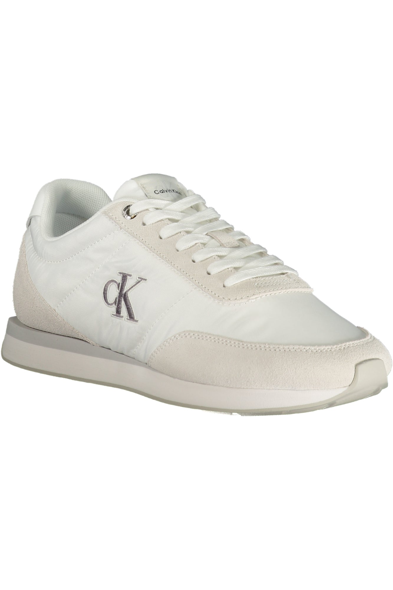 CALVIN KLEIN Herren Sneaker – Sportschuh mit Schnürsenkel Weiß