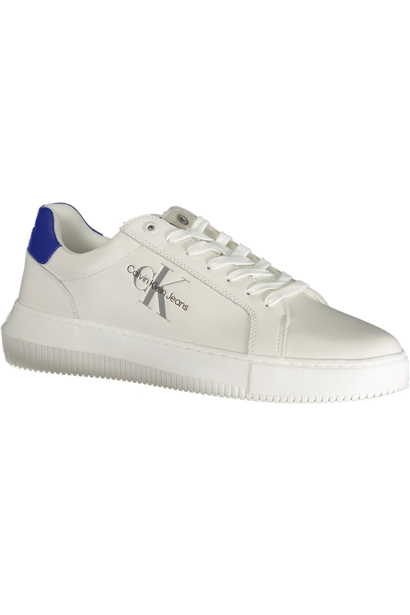CALVIN KLEIN Herren Sneaker – Sportschuh mit Schnürsenkern Weiß