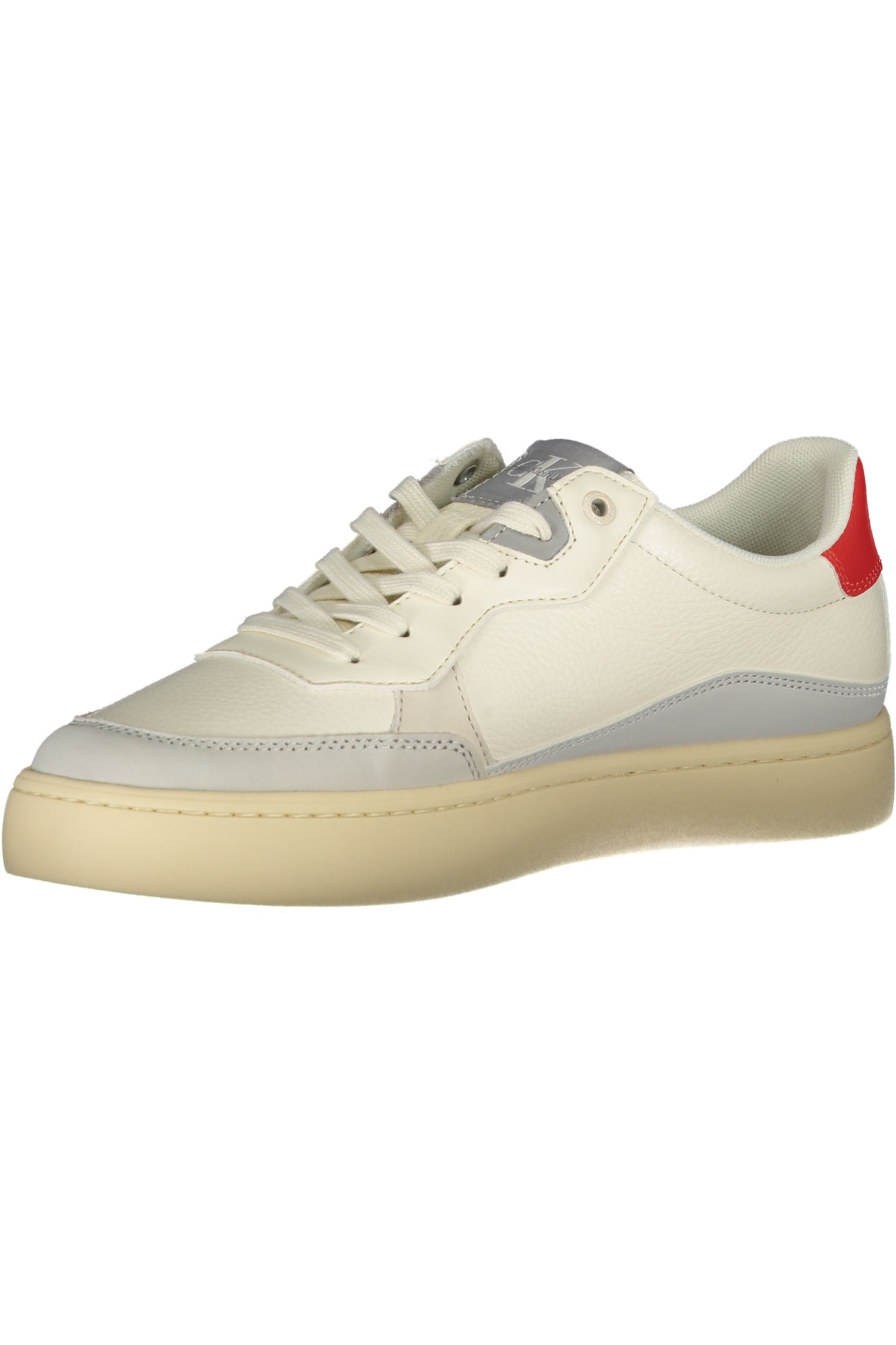 CALVIN KLEIN Herren Sneaker – Sportschuh mit Schnürsenkern Weiß
