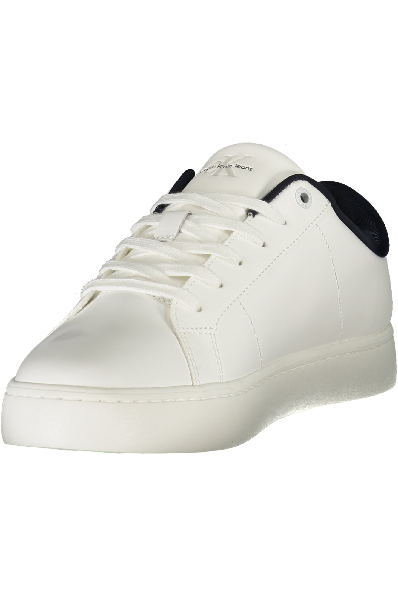CALVIN KLEIN Herren Sneaker – Sportschuh mit Schnürsenkern Weiß