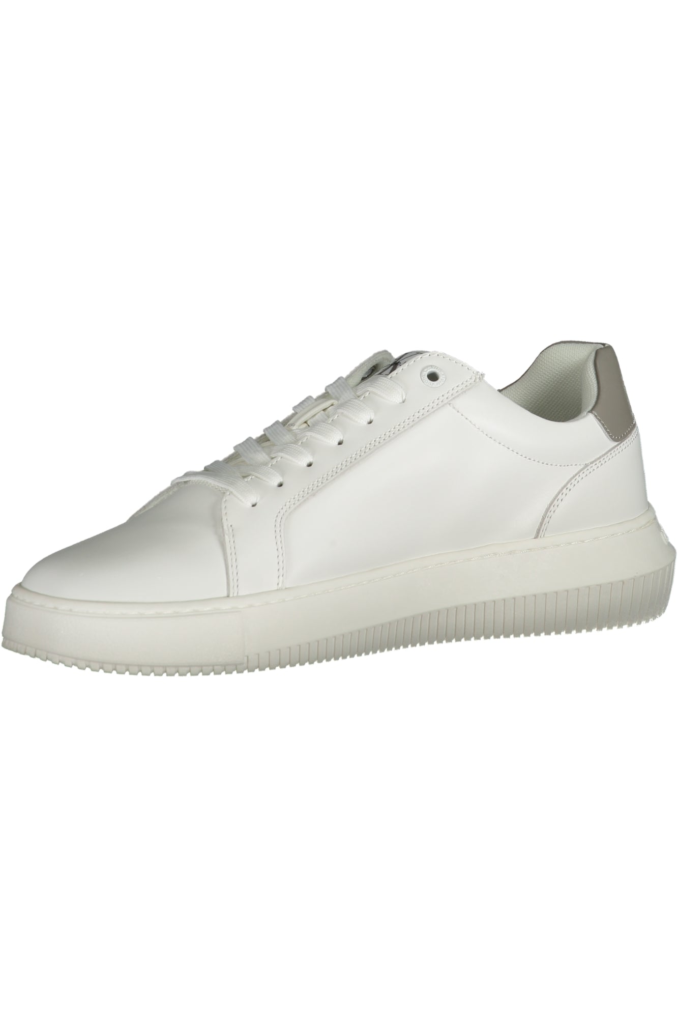 CALVIN KLEIN Herren Sneaker – Sportschuh mit Schnürsenkern Weiß