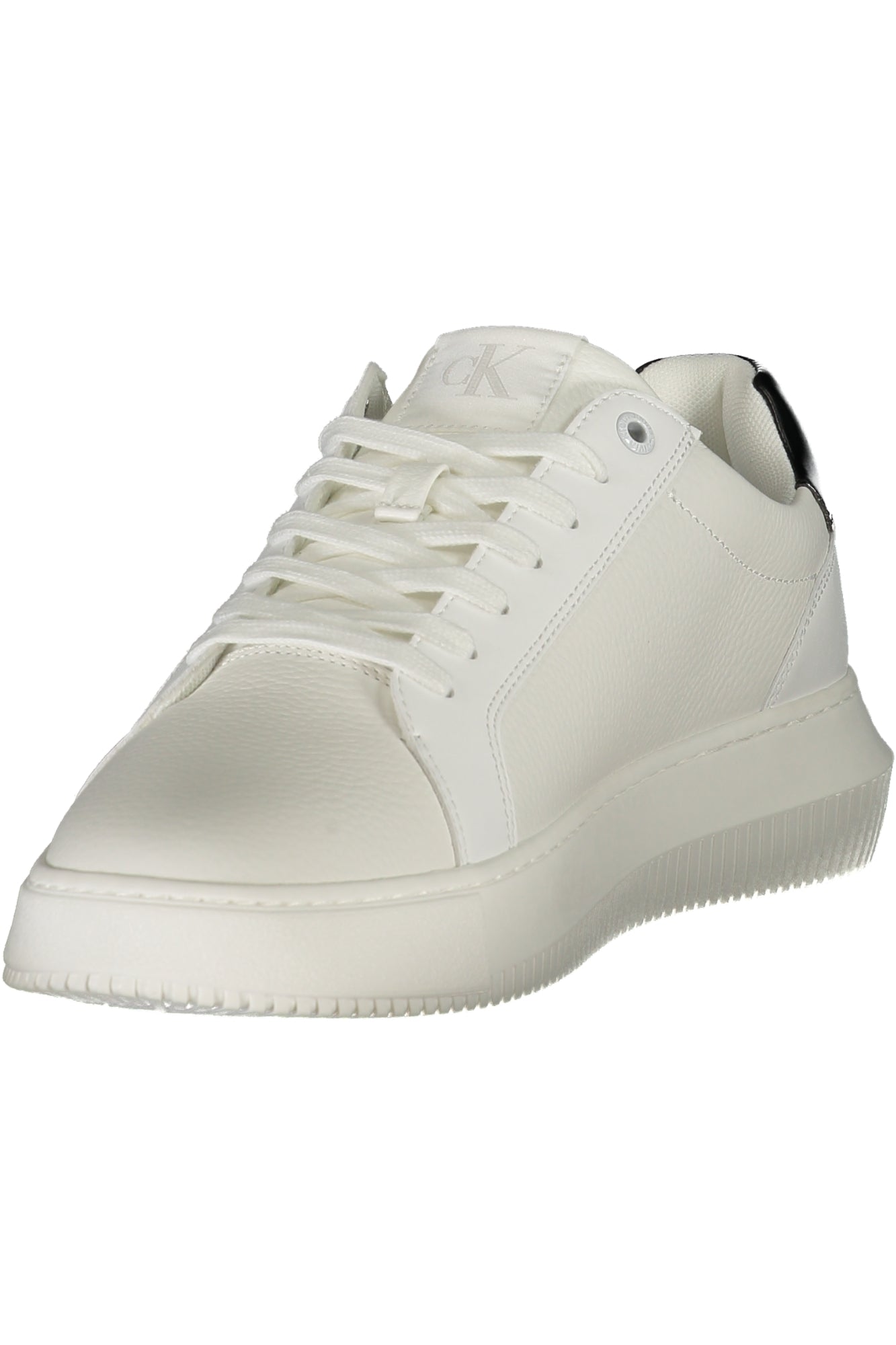 CALVIN KLEIN Herren Sneaker Grau – Sportschuhe mit Schnürsenkeln für Frühjahr/Sommer Weiß