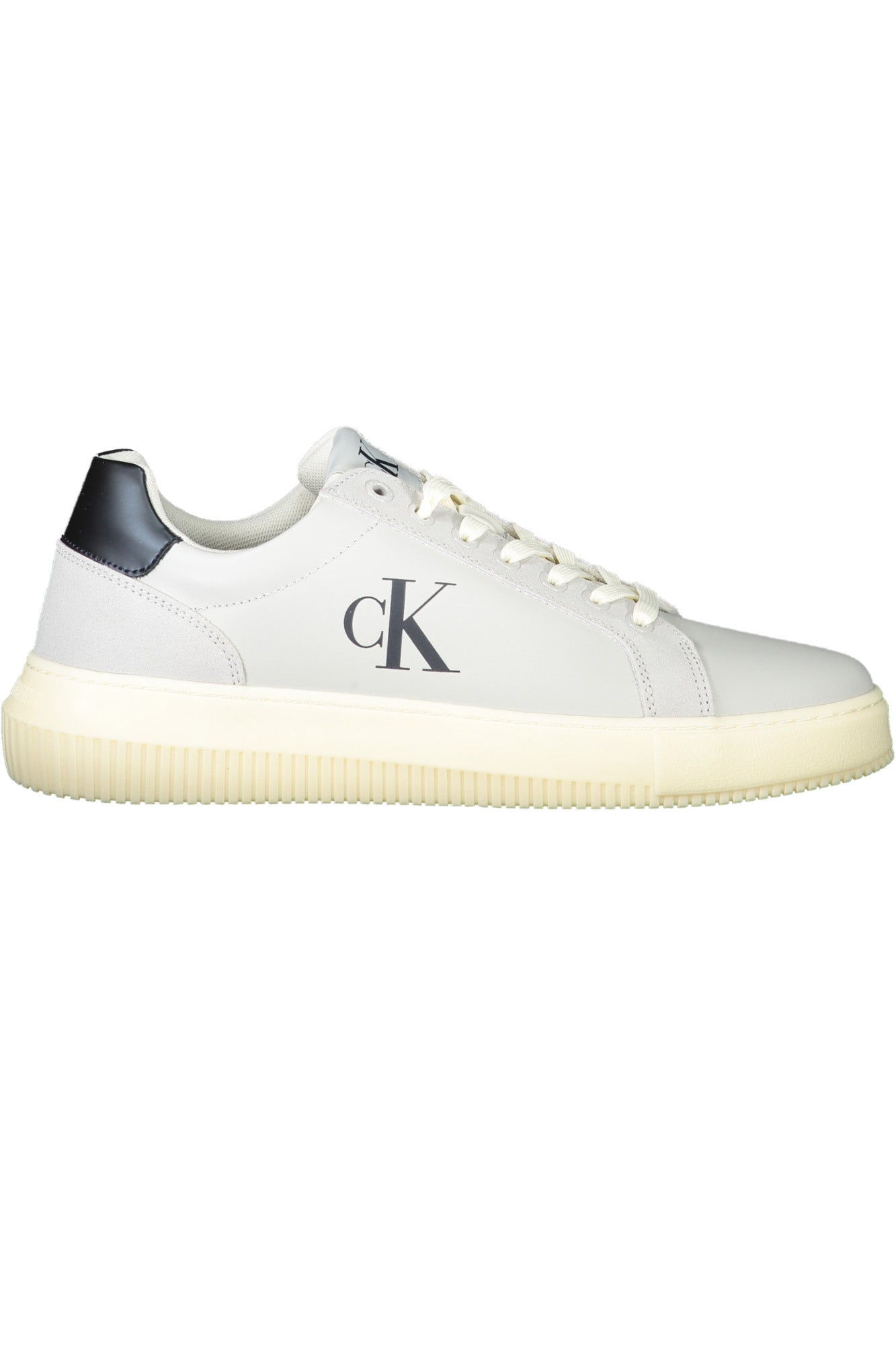 Calvin Klein Weisse Herren-Sportschuhe Grau
