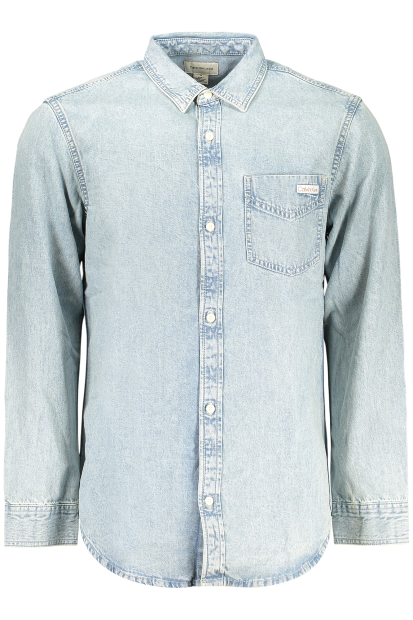 CALVIN KLEIN Herren Hemden – Jeans günstig online kaufen Hellblau