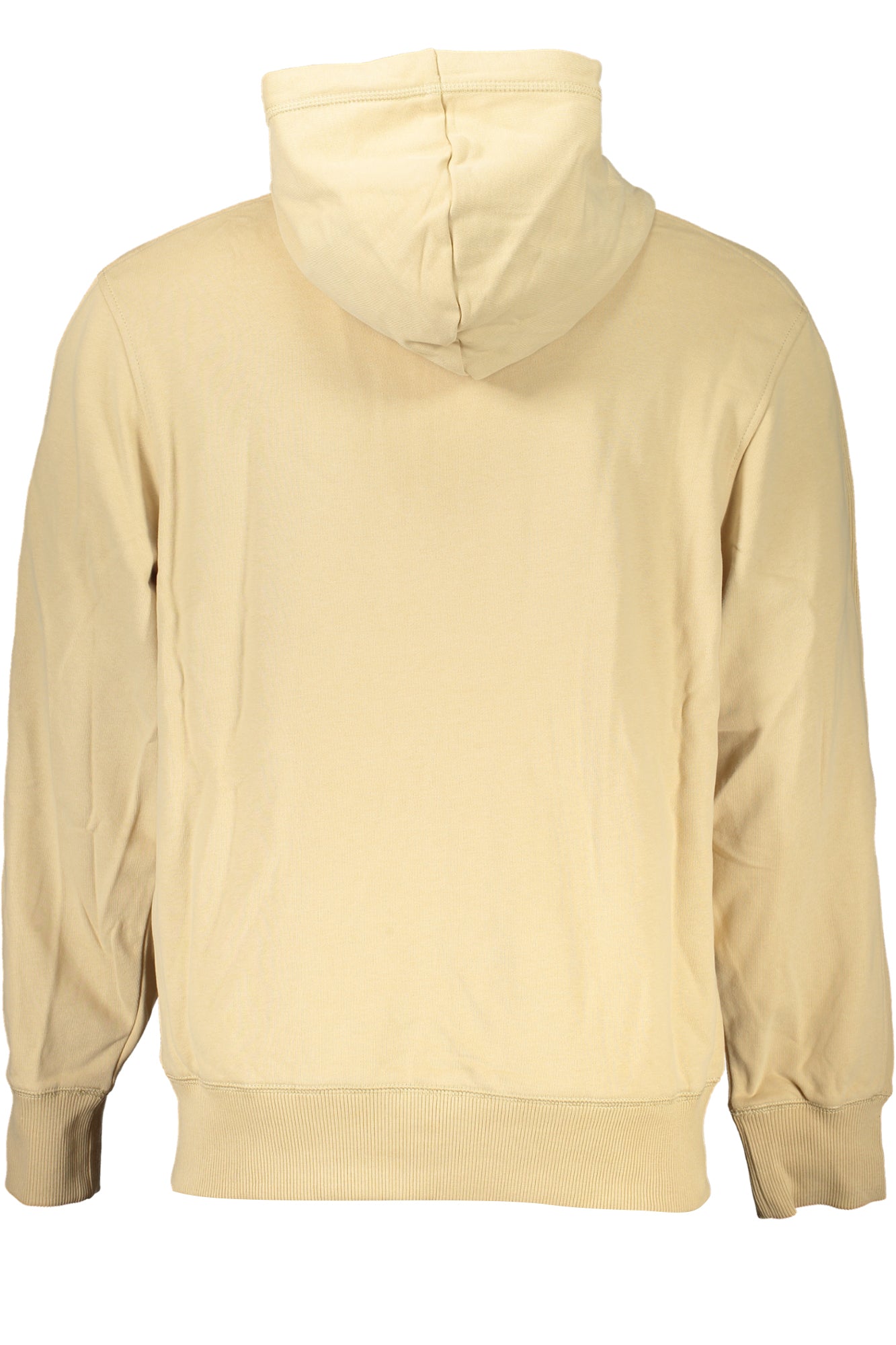 Calvin Klein Sweatshirt Herren mit Reißverschluss – Kapuzenpullover aus Baumwolle Beige