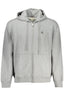CALVIN KLEIN Herren Sweatshirt – mit Kapuze, mit Taschen Grau