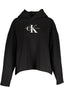 CALVIN KLEIN DAMEN SWEATSHIRT OHNE REISSVERSCHLUSS SCHWARZ