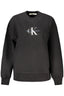 Calvin Klein Sweatshirt Ohne Reissverschluss Damen Schwarz Schwarz