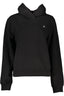 CALVIN KLEIN DAMEN-SWEATSHIRT MIT REISSVERSCHLUSS SCHWARZ