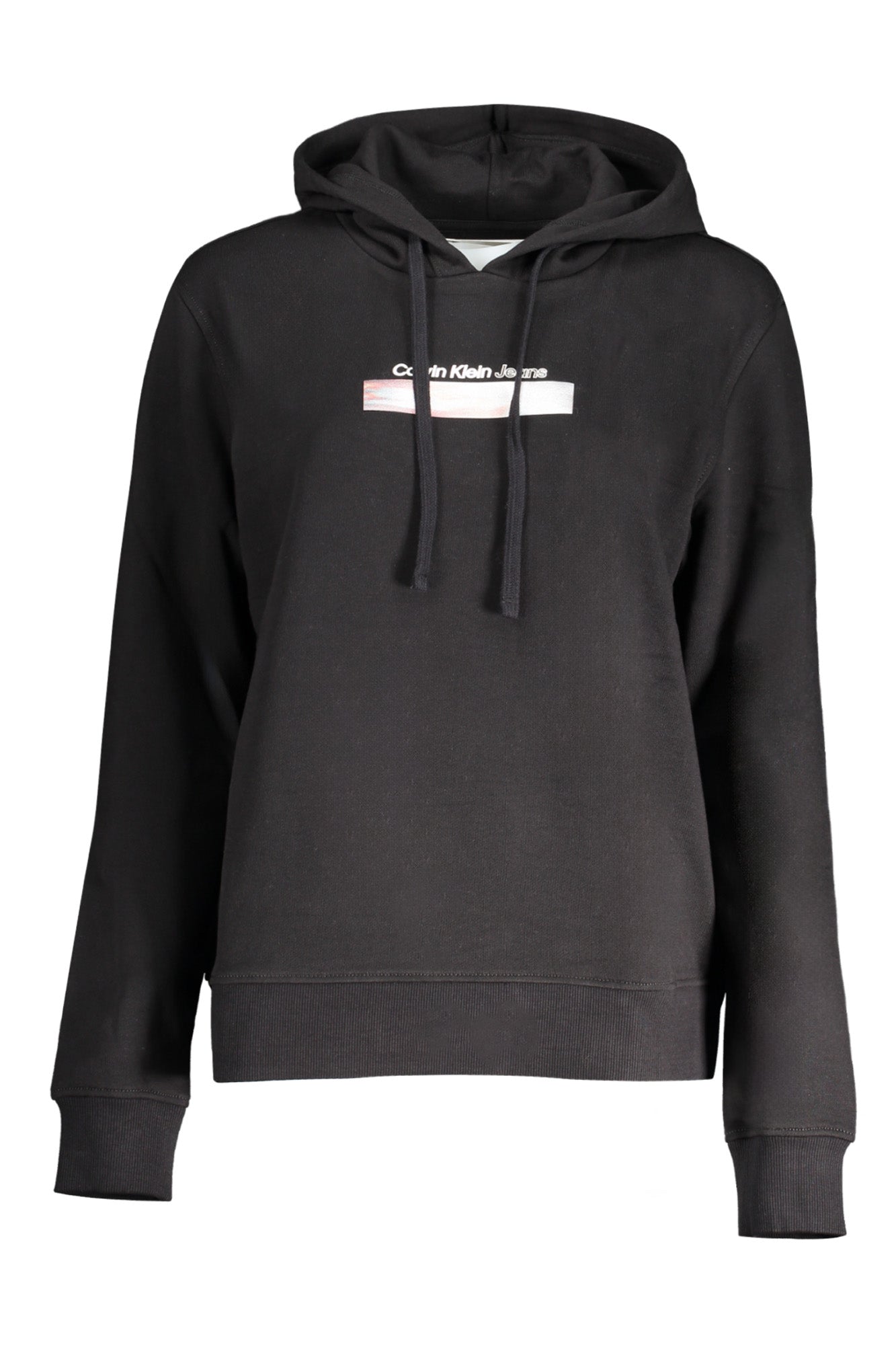 Calvin Klein Damen-Sweatshirt Mit Reissverschluss Schwarz Schwarz