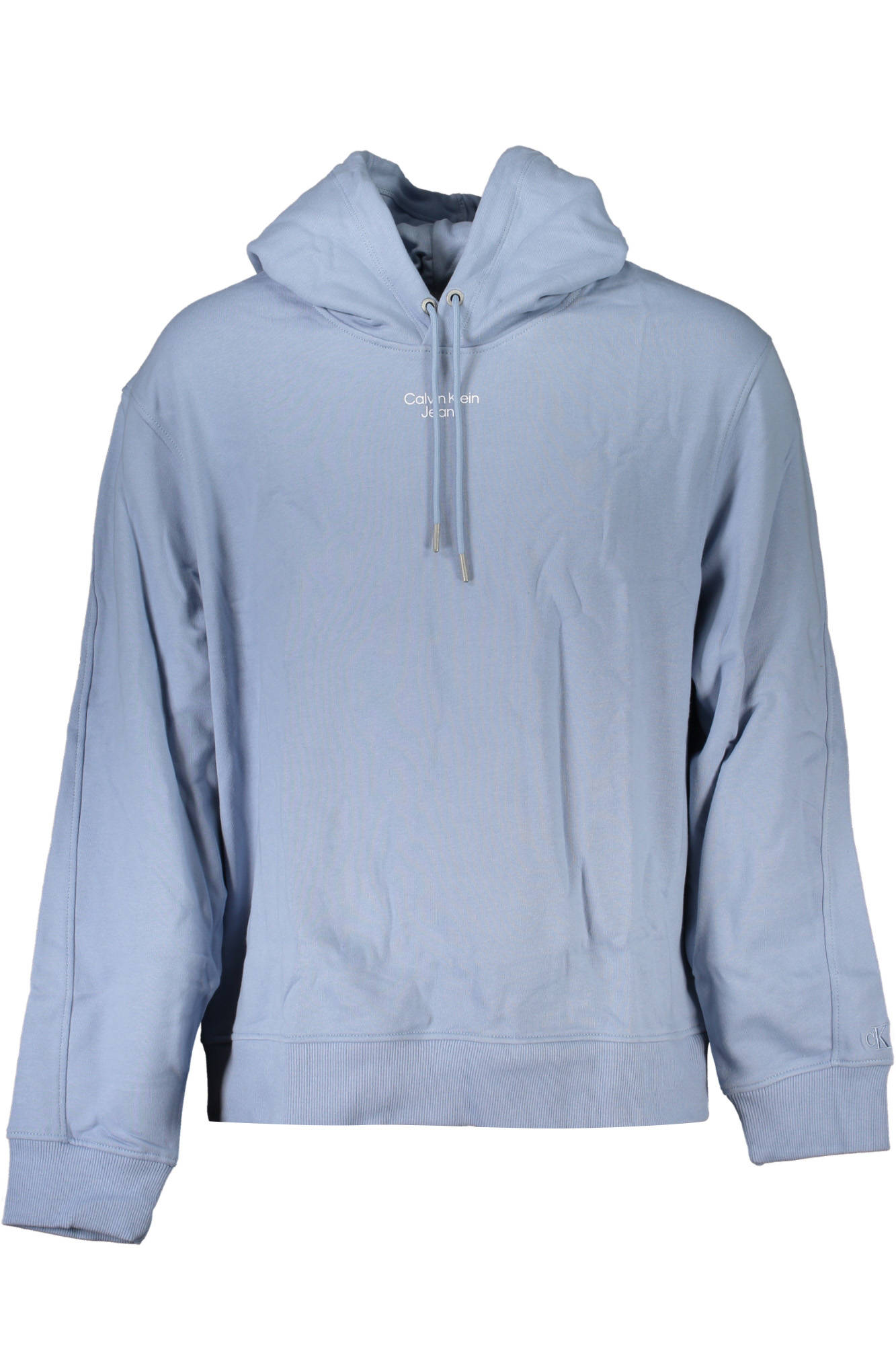 Calvin Klein Sweatshirt Ohne Reissverschluss Herren Schwarz Hellblau
