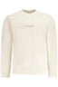 Calvin Klein Sweatshirt Herren Beige – Runde Halsausschnitt mit Logo-Print Beige