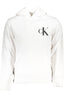 Calvin Klein Weisses Sweatshirt Für Herren Mit Reissverschluss Weiß