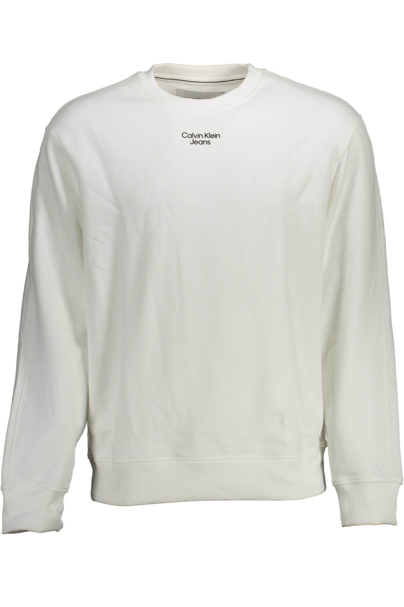 Calvin Klein Sweatshirt Ohne Reissverschluss Herren Schwarz Weiß