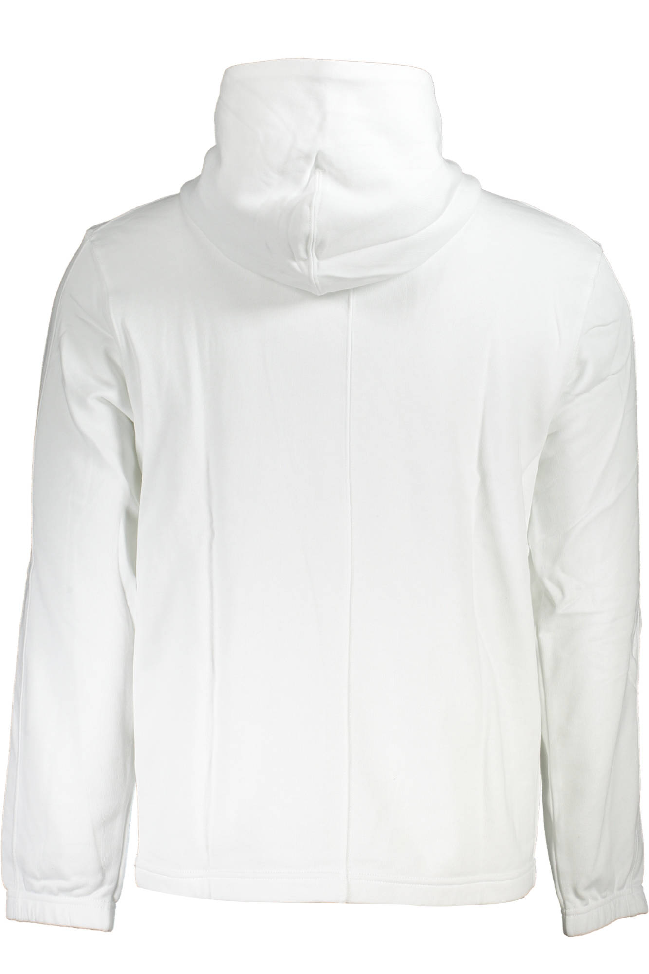 Calvin Klein Sweatshirt Herren – Weisses Kapuzen-Sweatshirt ohne Reissverschluss Weiß