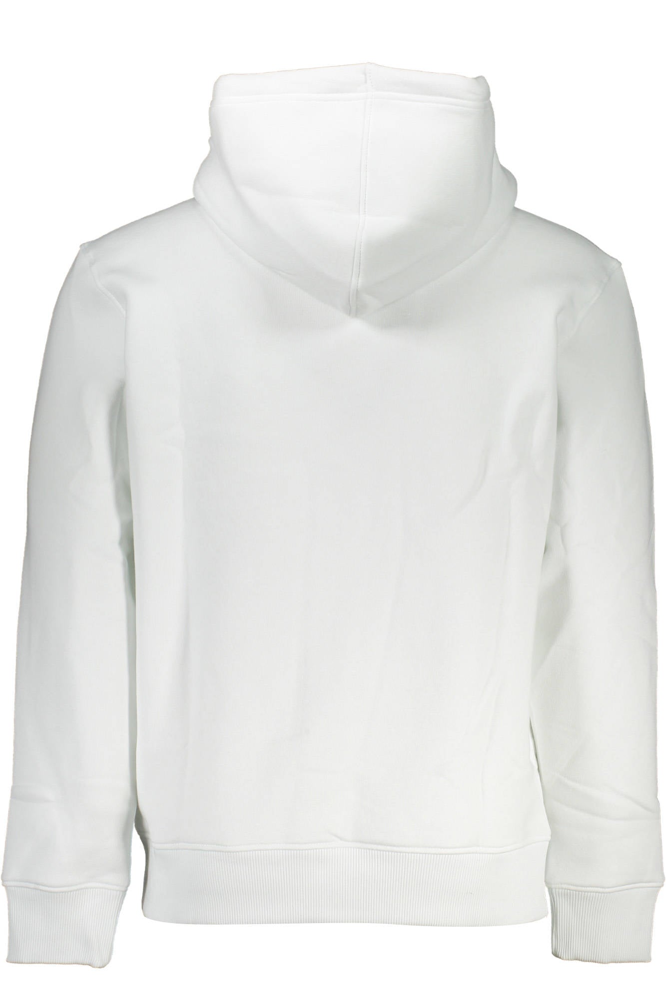 Calvin Klein Weisses Sweatshirt Für Herren Mit Reissverschluss Weiß