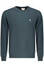 CALVIN KLEIN HERREN-SWEATSHIRT, BLAU, MIT REISSVERSCHLUSS