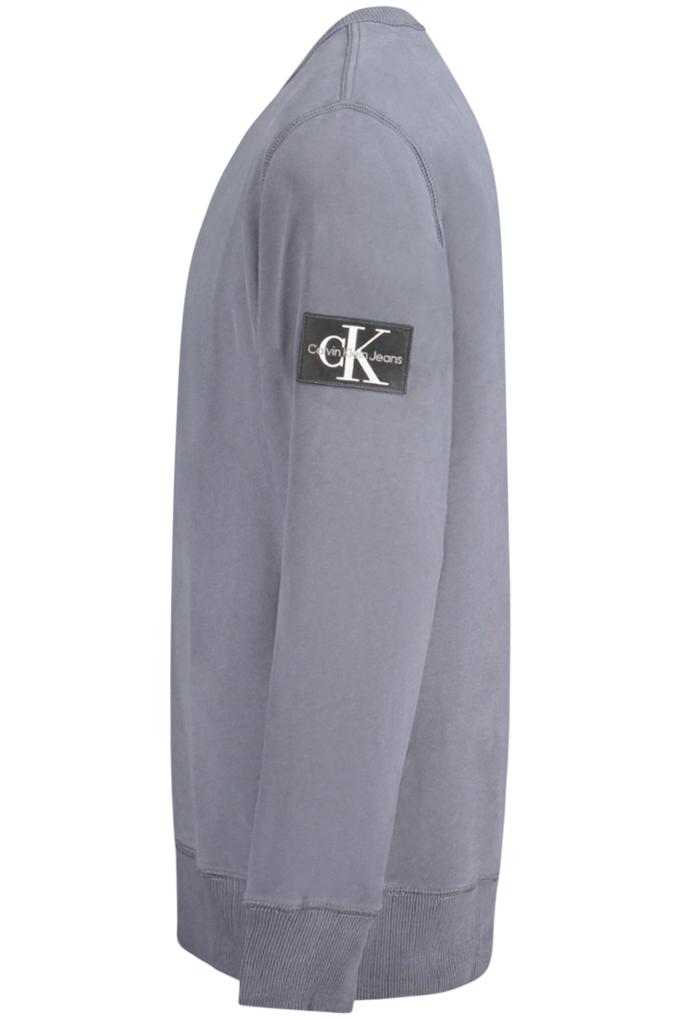 CALVIN KLEIN Sweatshirt Herren Blau – Gebürstete Baumwolle mit Logo Blau