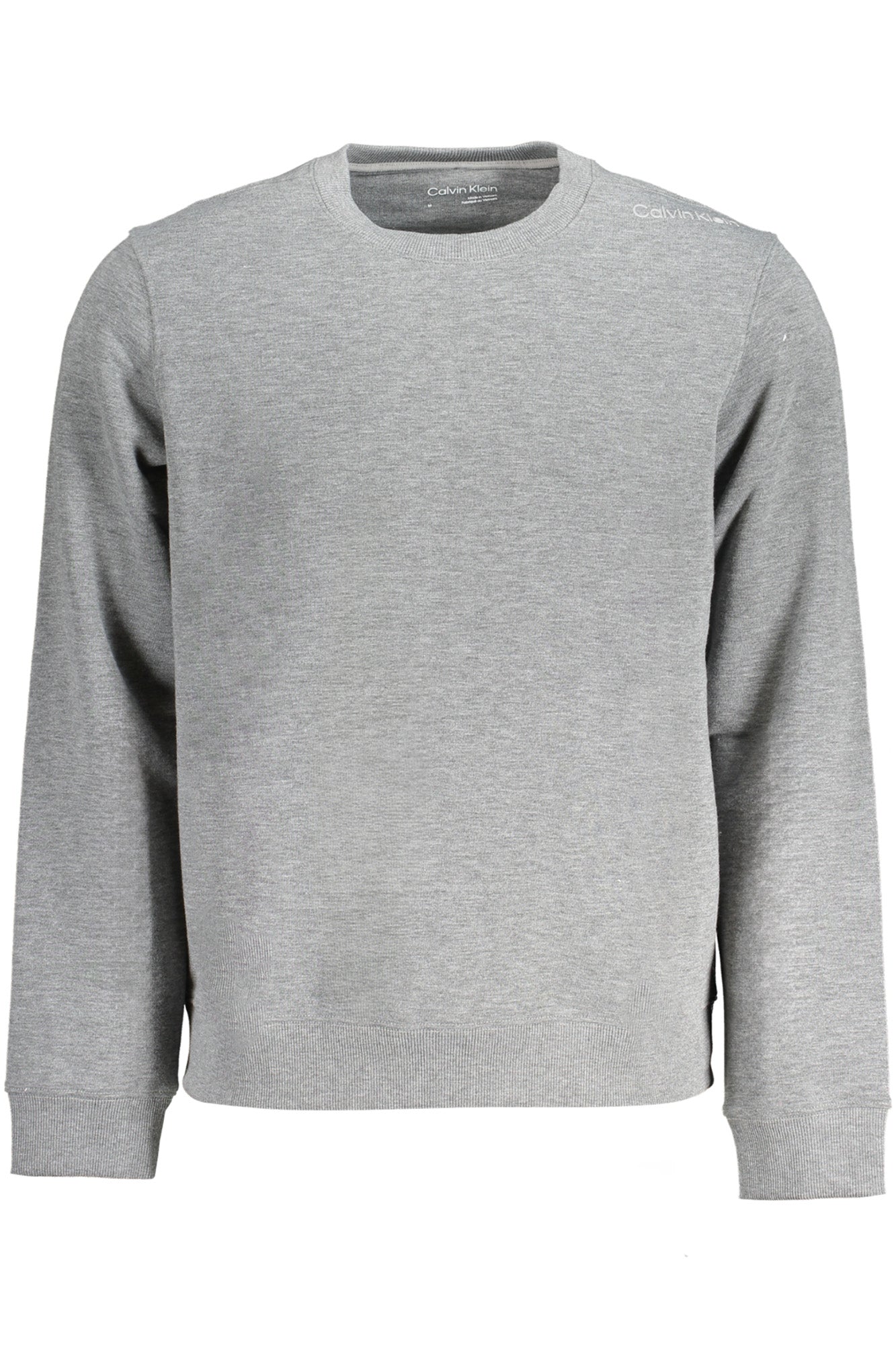 CALVIN KLEIN Sweatshirt Herren mit Reißverschluss – Schwarzes Sportswear Grau
