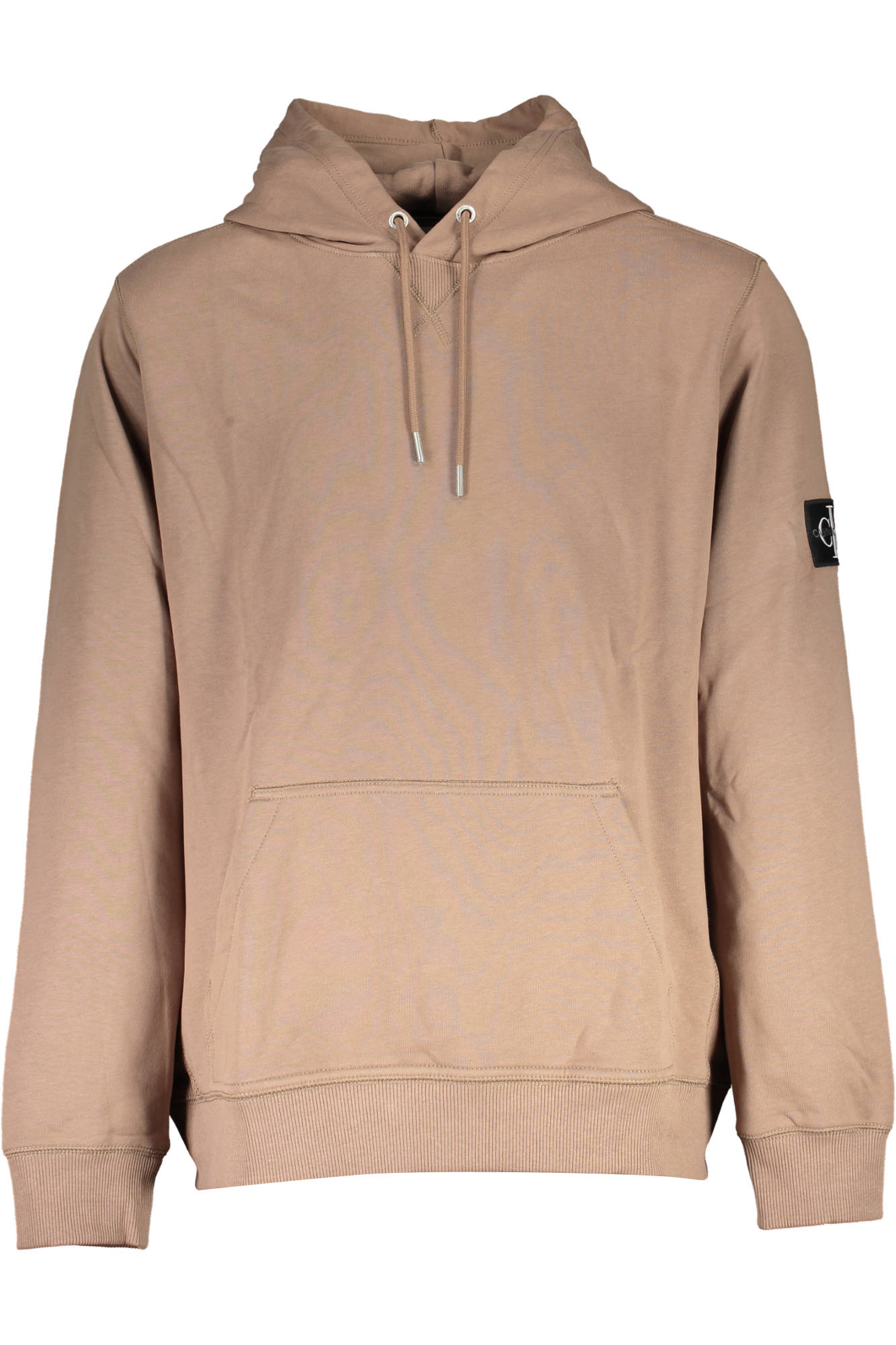 CALVIN KLEIN Sweatshirt Herren Braun – Kapuzenpullover aus Baumwolle für Herbst/Winter Braun
