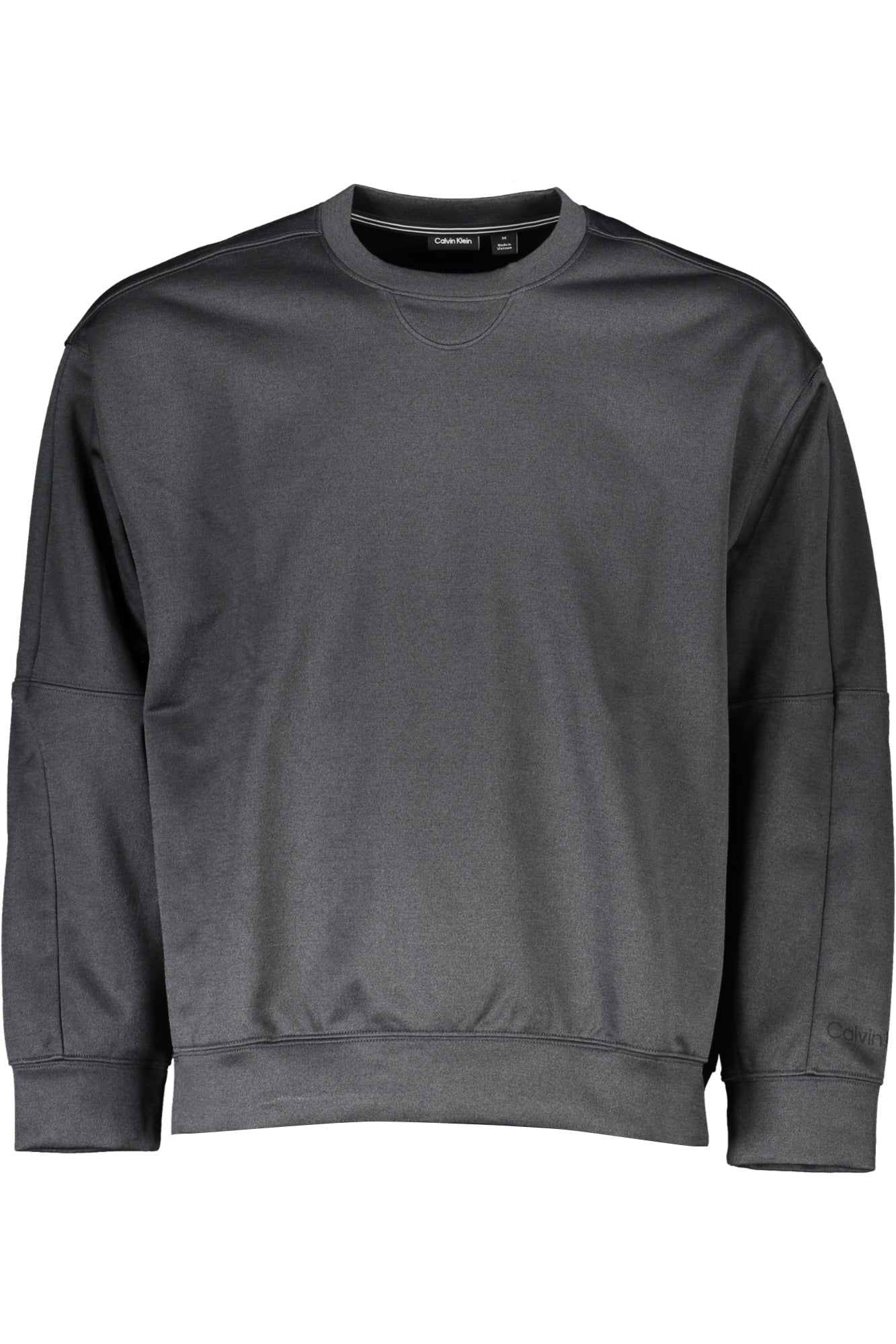 CALVIN KLEIN Herren-Sweatshirt mit Reißverschluss – Sportliches Design für Frühjahr/Sommer Schwarz