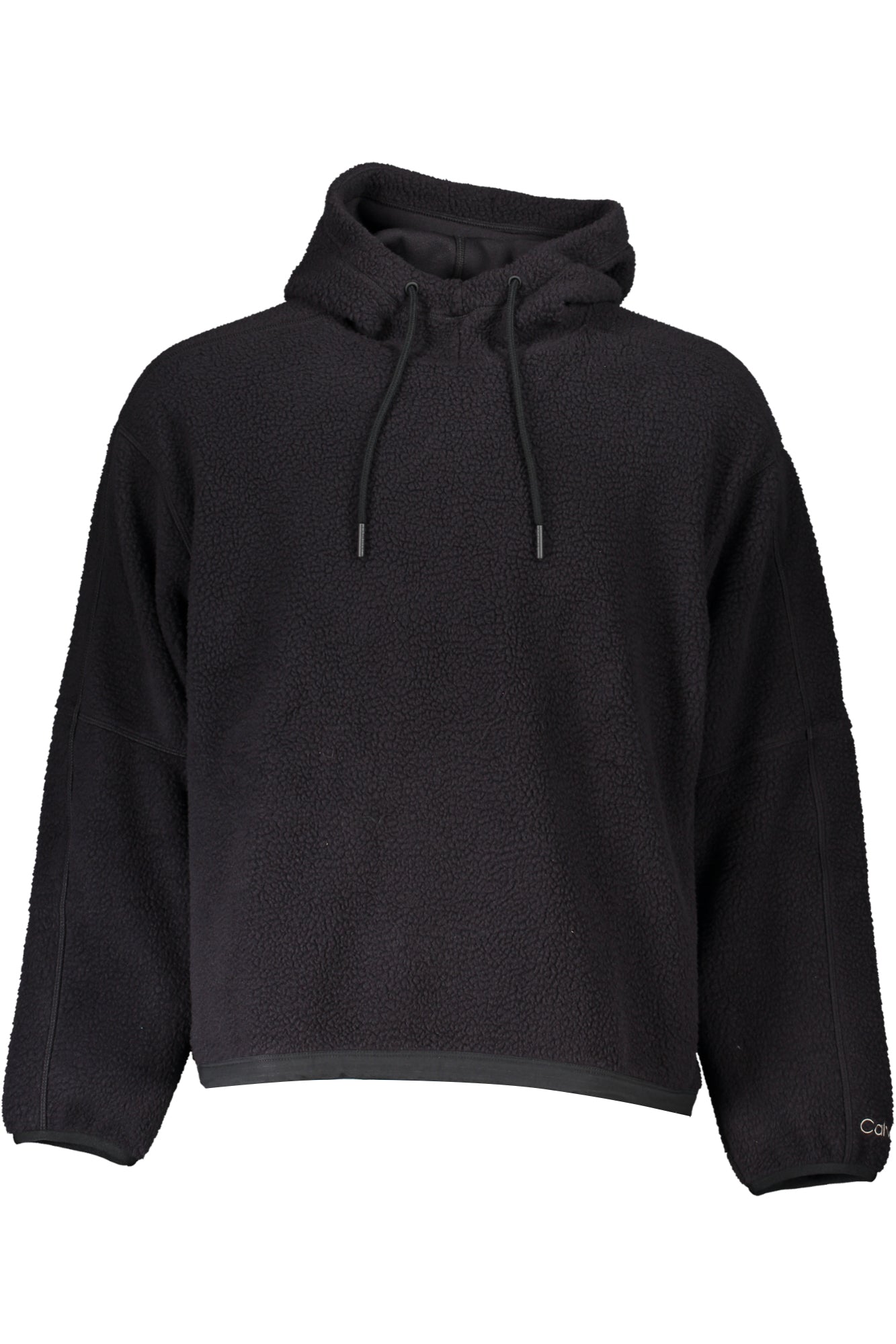 CALVIN KLEIN Herren Sweatshirt – mit Kapuze, mit Taschen Schwarz