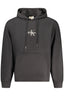CALVIN KLEIN HERREN-SWEATSHIRT MIT REISSVERSCHLUSS SCHWARZ