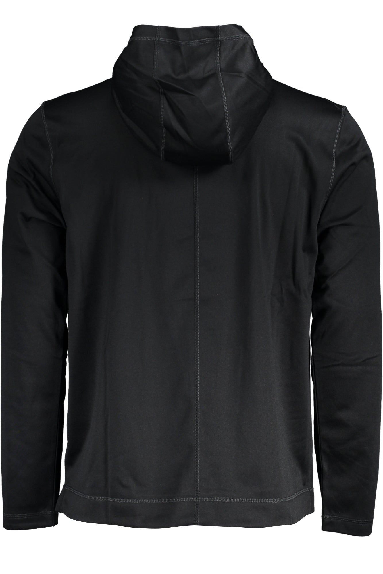 Calvin Klein Sweatshirt Herren mit Reißverschluss – Schwarzes Kapuzen-Sweatshirt Schwarz