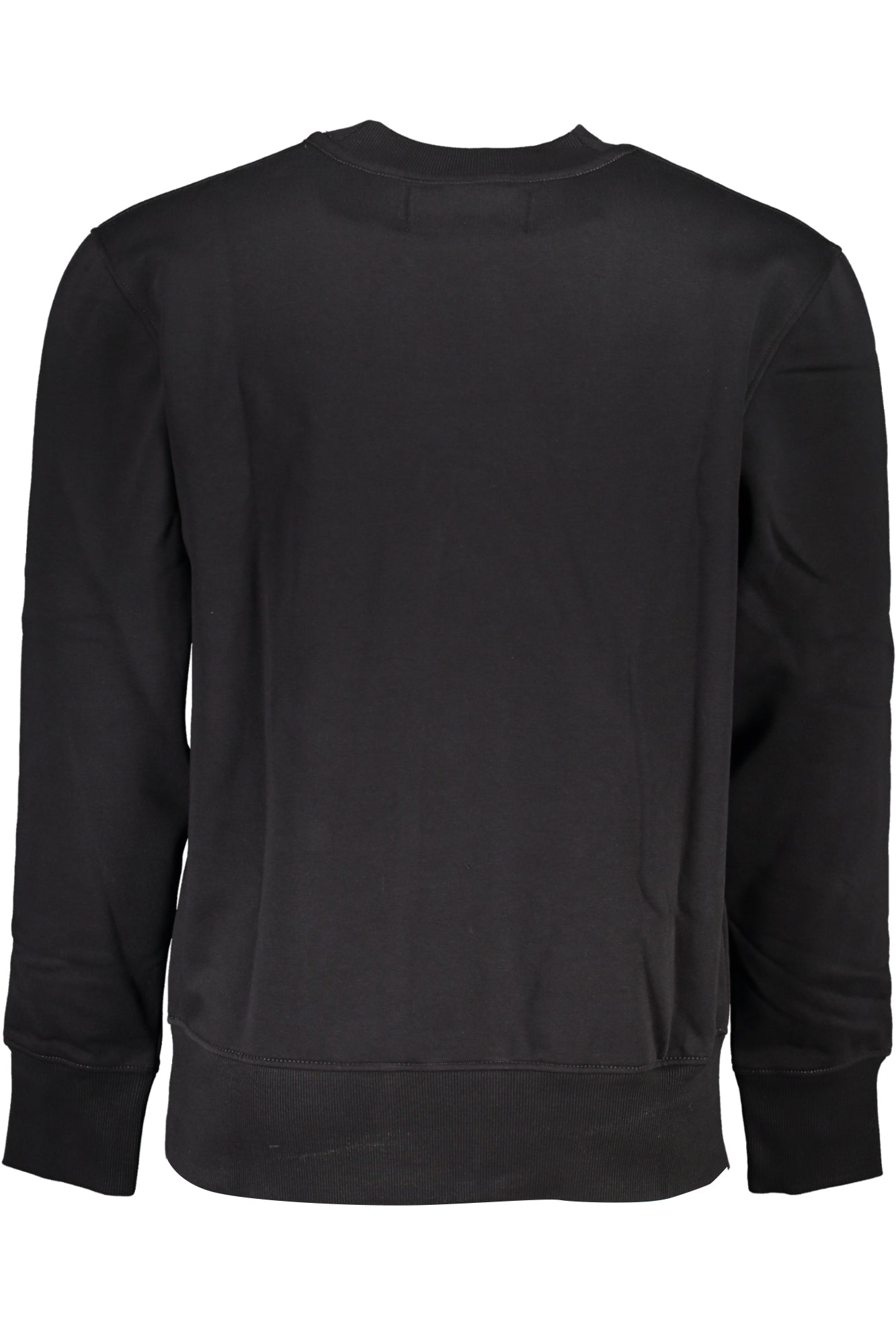 Calvin Klein Schwarzes Herren-Sweatshirt Mit Reissverschluss Schwarz