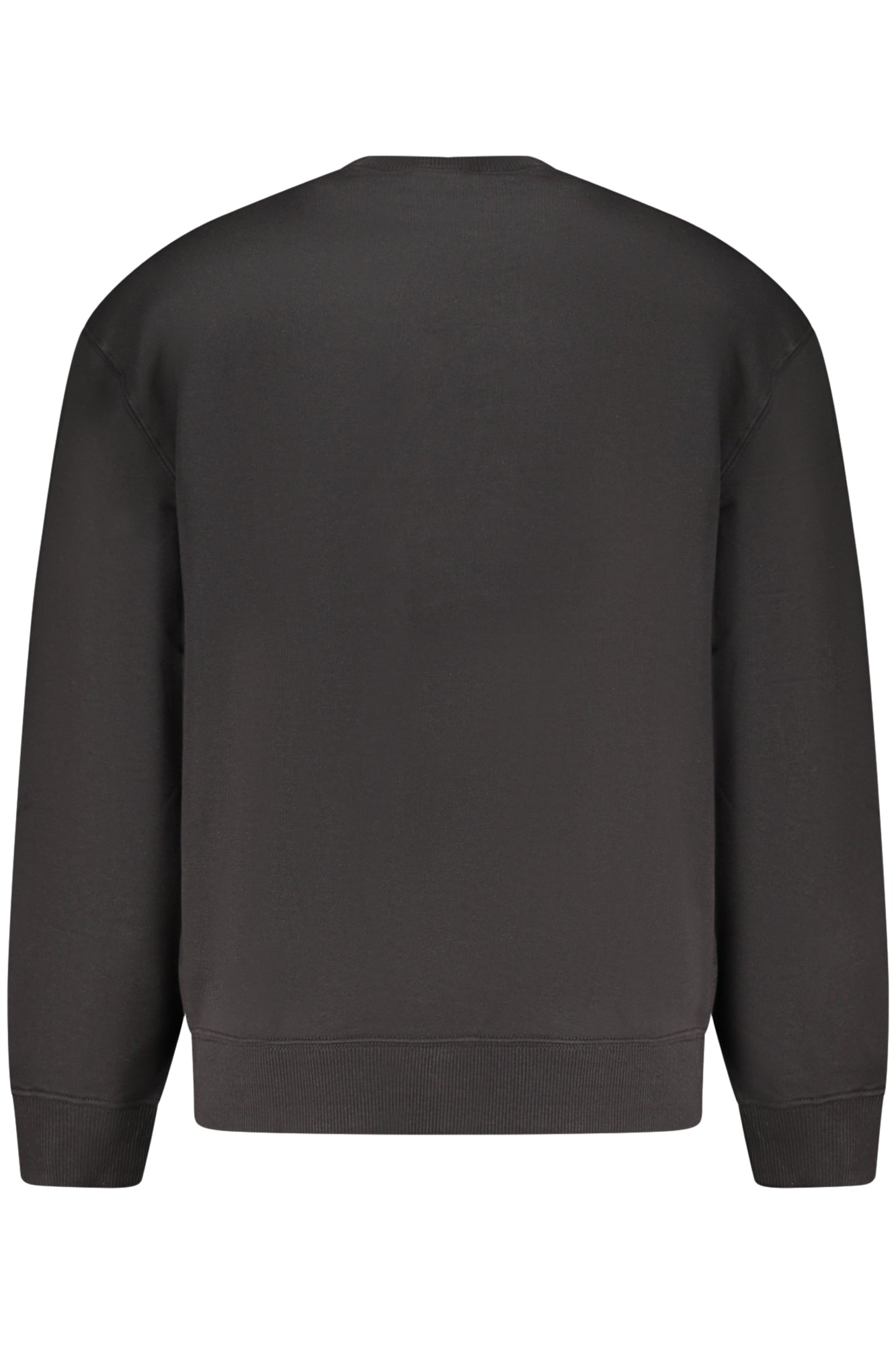 Calvin Klein Herren Schwarzes Sweatshirt Mit Reissverschluss Schwarz