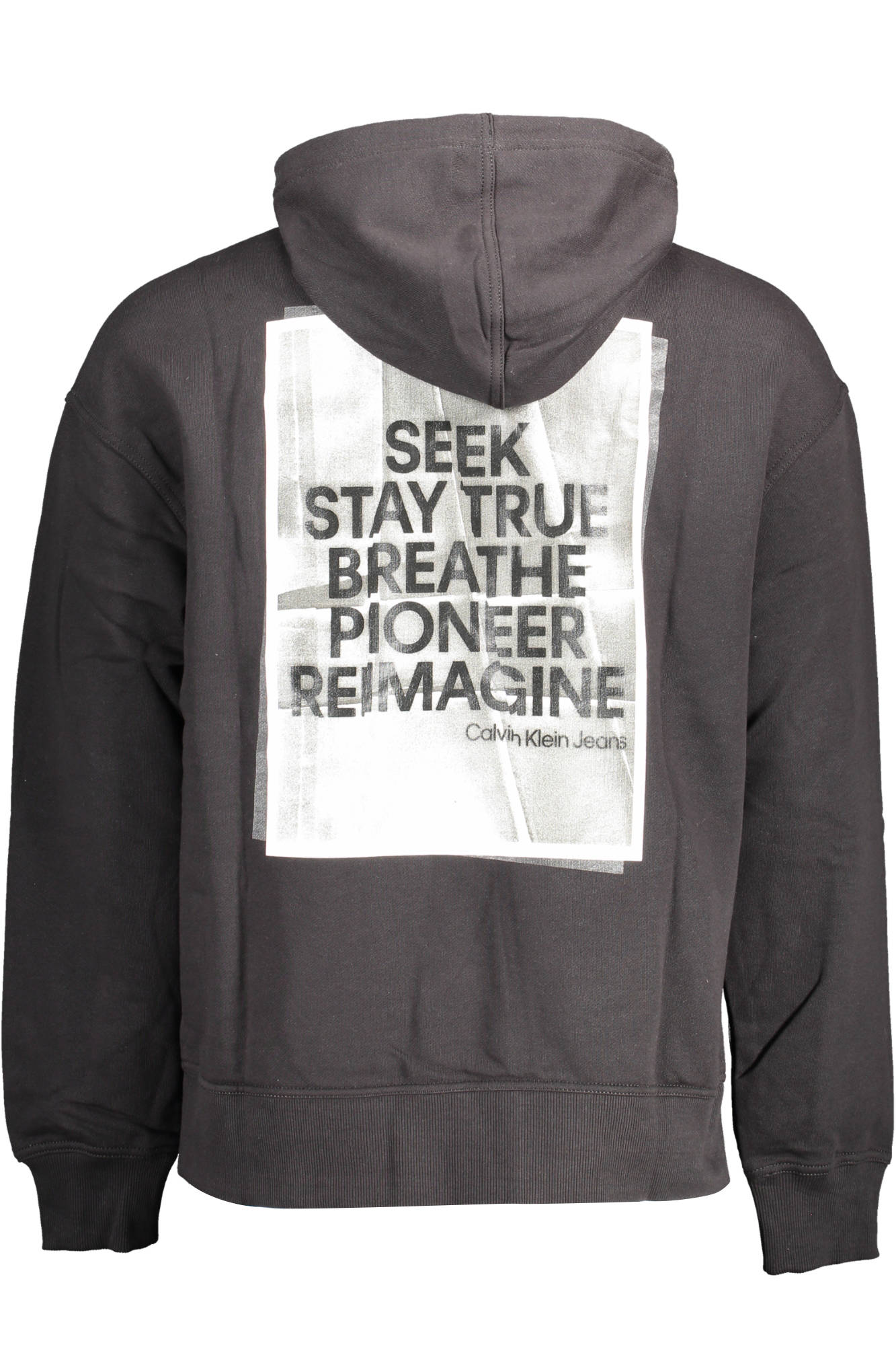 Calvin Klein Sweatshirt Ohne Reissverschluss Herren Weiss Schwarz