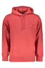 Calvin Klein Sweatshirt Herren Rot – Kapuzenpullover mit Logo-Applikation Rot