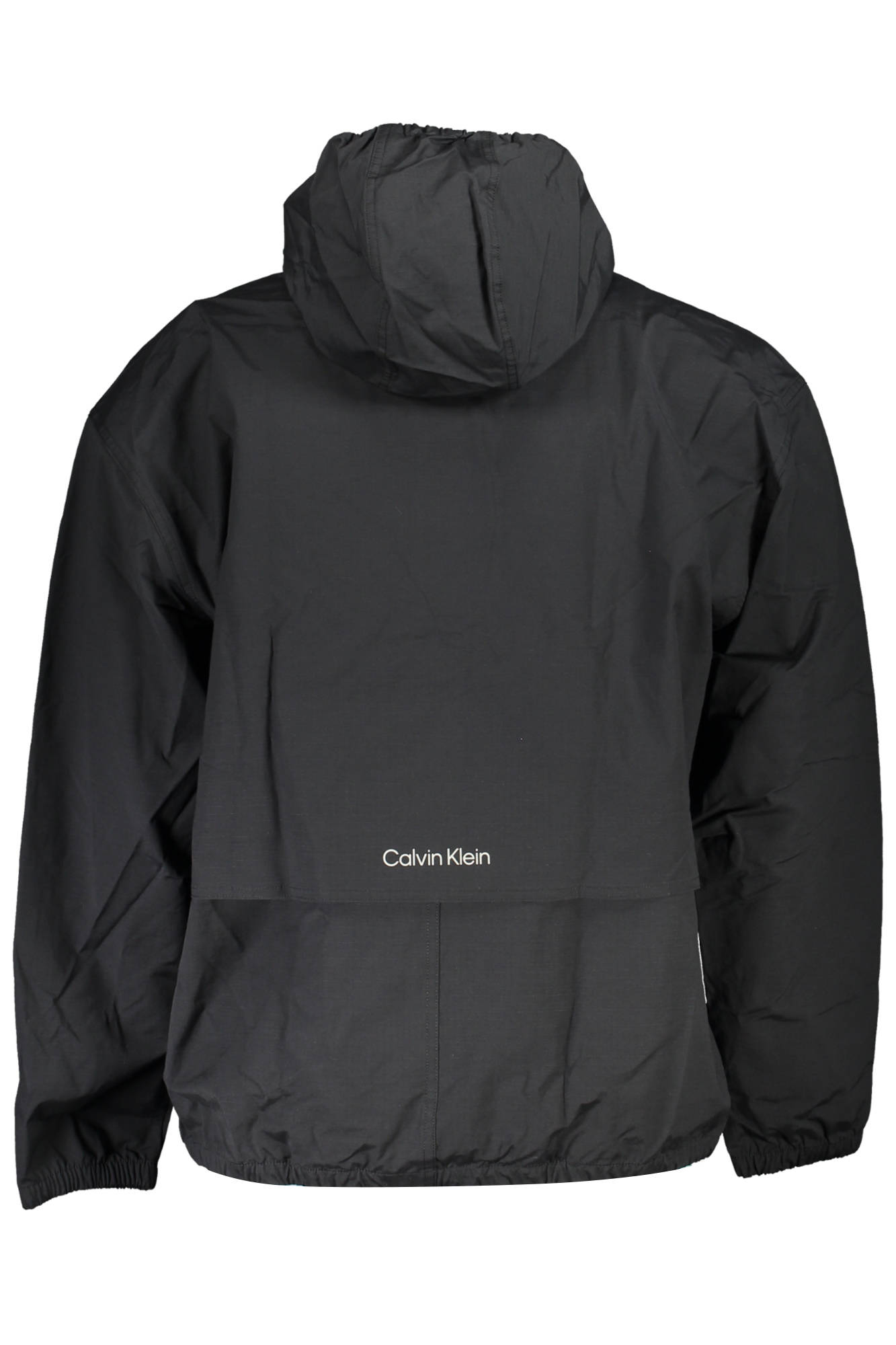 Calvin Klein Sportjacke Herren – Schwarze wasserdichte Kapuzenjacke für Frühjahr/Sommer Schwarz