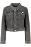 CALVIN KLEIN Damen Jacke – Jeans, mit Taschen online kaufen Schwarz