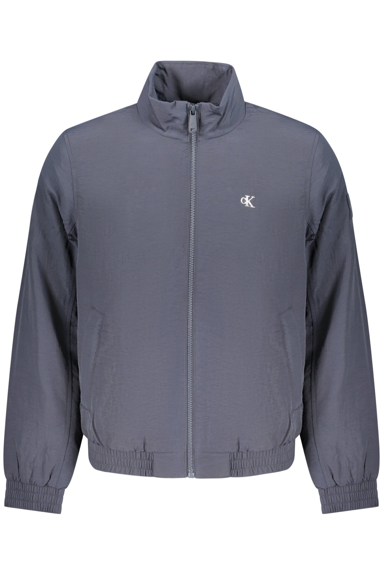 CALVIN KLEIN Herren Jacke – Langärmlige Jacke, mit Taschen Blau