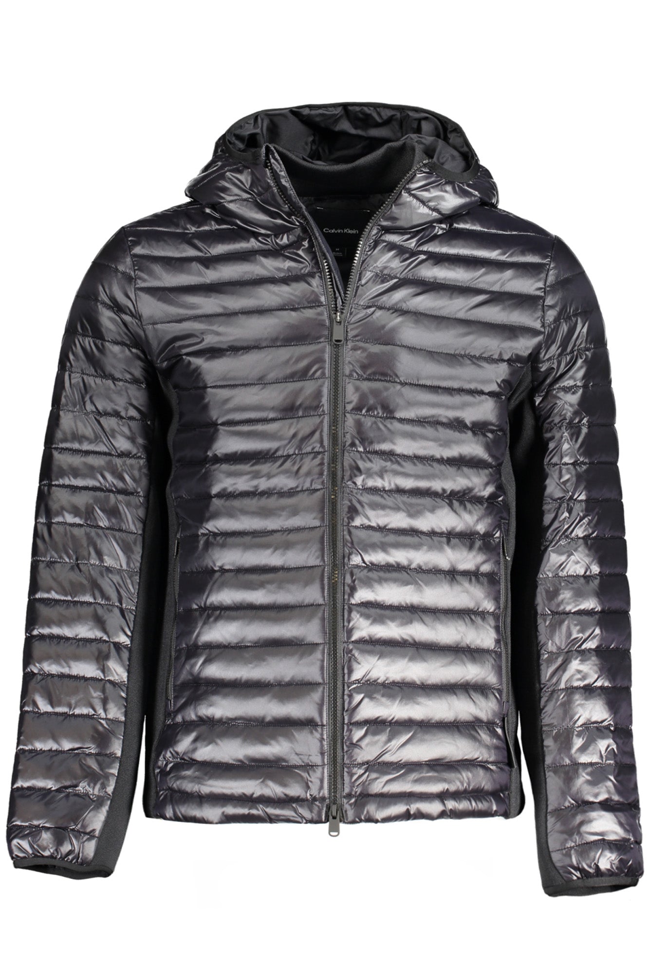 Calvin Klein Herrenjacke Schwarz – Leichte Nylon-Jacke mit Kapuze für Herbst/Winter Schwarz