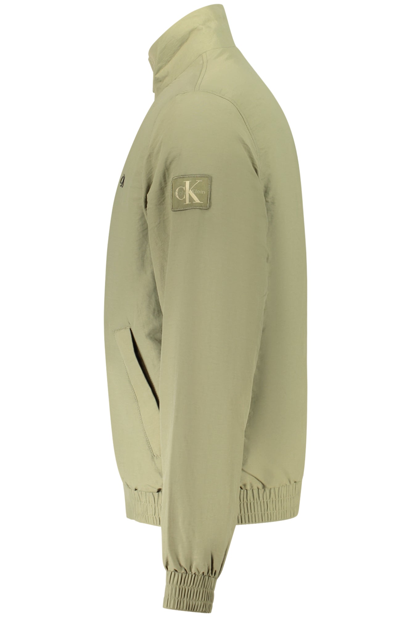 CALVIN KLEIN Herren Jacke – Langärmlige Jacke, mit Taschen Grün