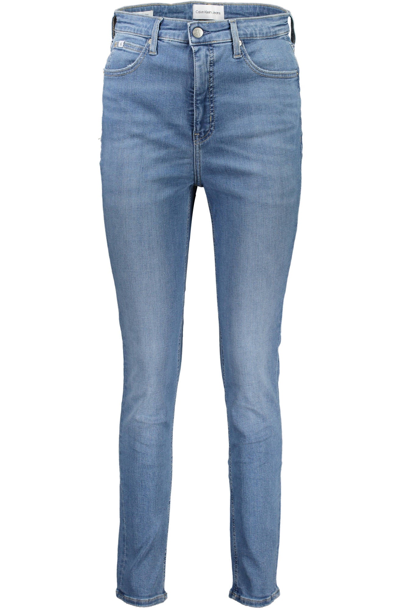 CALVIN KLEIN Damen-Jeans Hellblau – Röhrenjeans mit recycelter Baumwolle | soulluna Hellblau