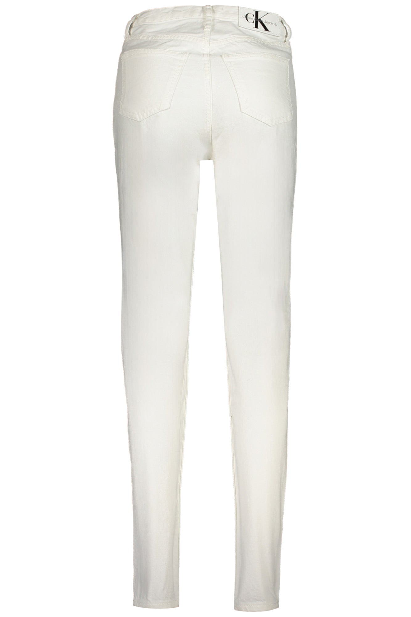 Calvin Klein Damen-Denim-Jeans Weiss Weiß