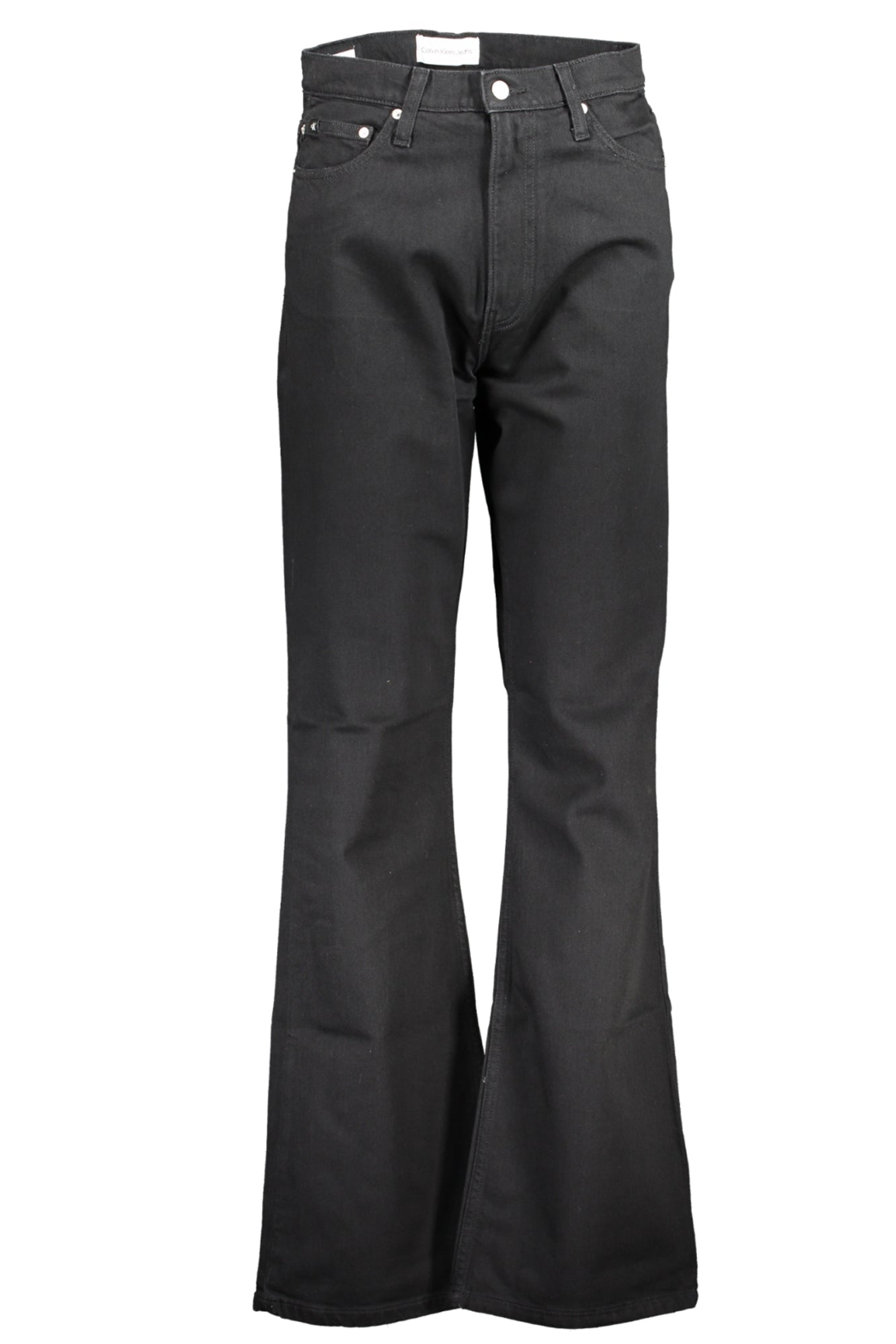 CALVIN KLEIN Damen-Jeans aus schwarzem Denim – Authentische Boot-Cut Jeans Schwarz