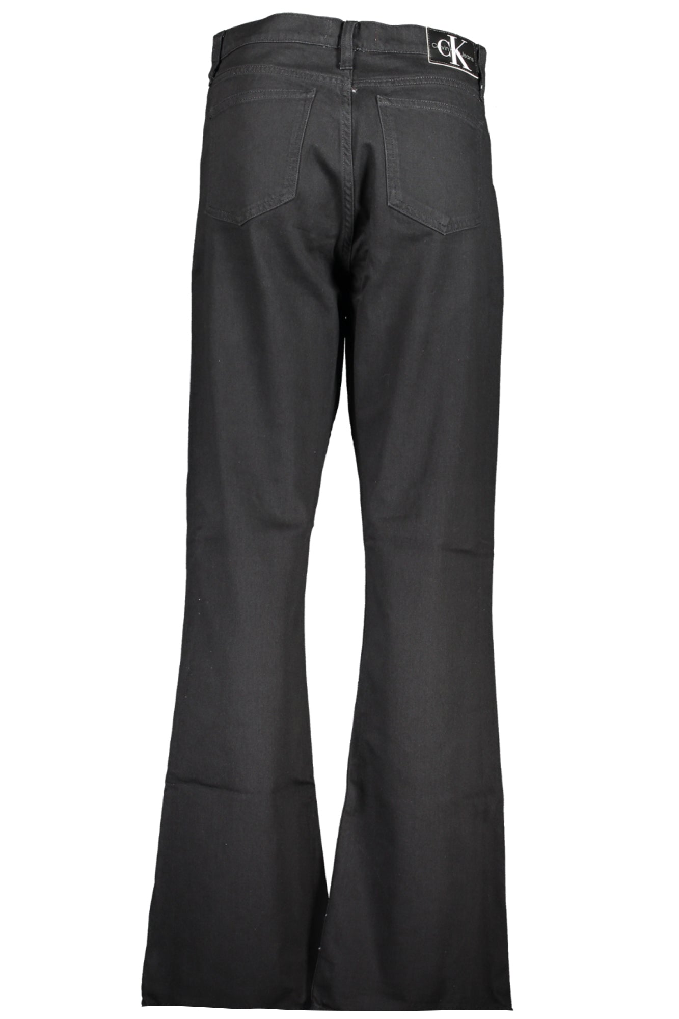 CALVIN KLEIN Damen-Jeans aus schwarzem Denim – Authentische Boot-Cut Jeans Schwarz