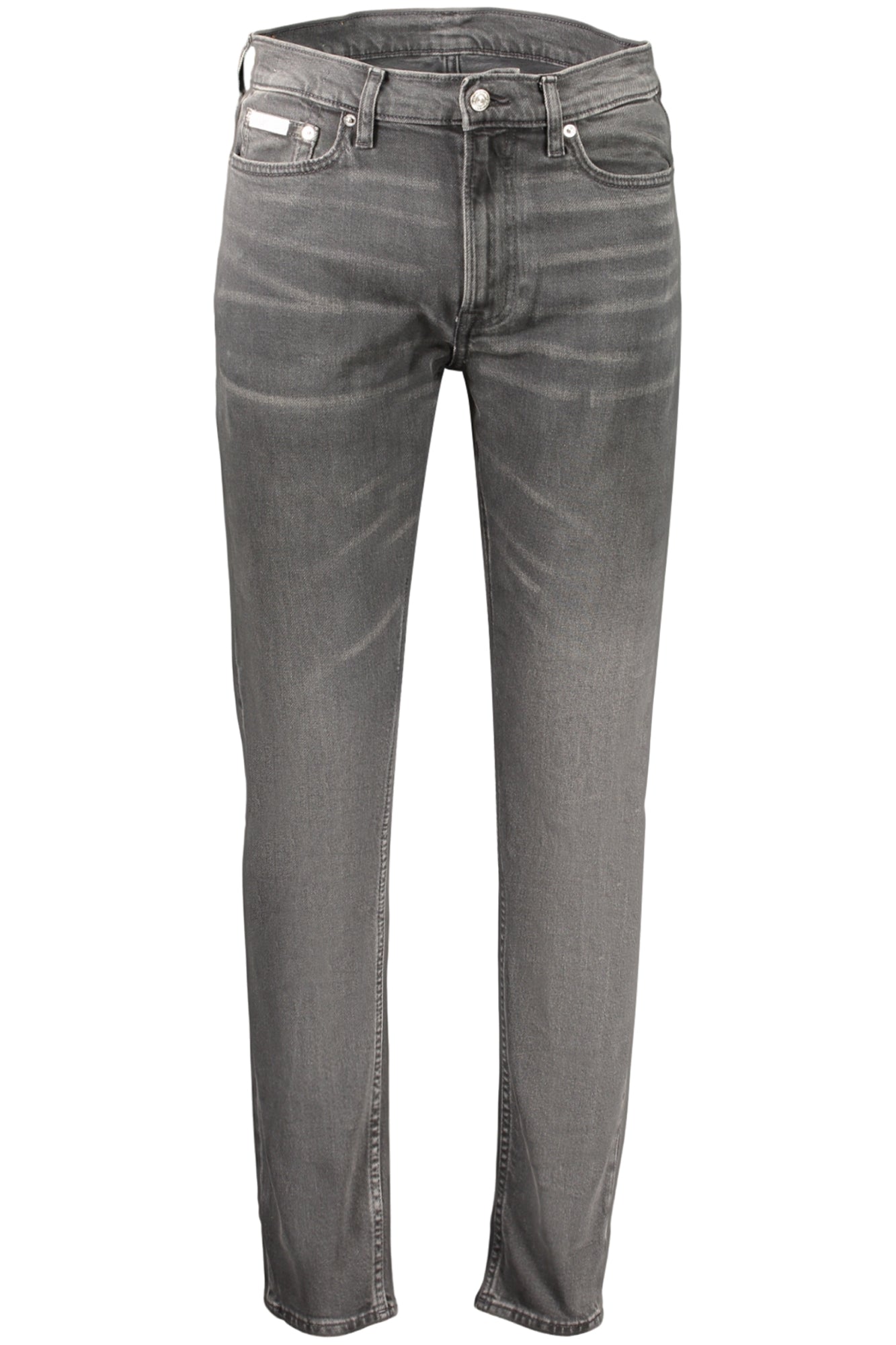 CALVIN KLEIN Herren Jeans – mit Taschen, mit Reißverschluss Schwarz